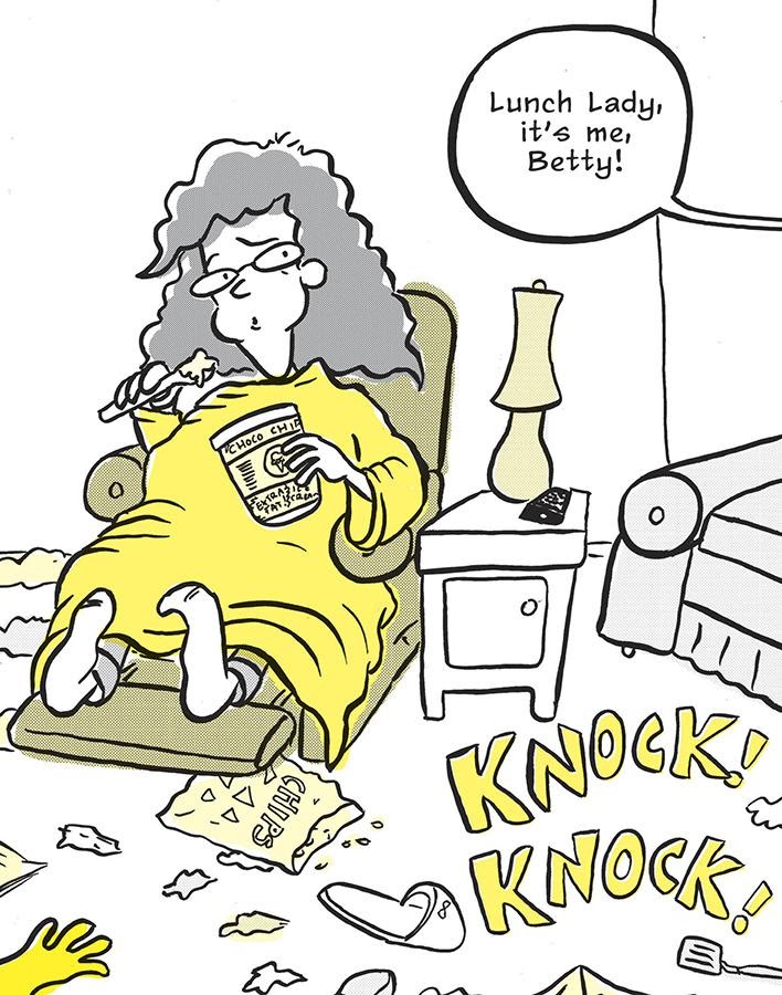 Read online Lunch Lady and the Schoolwide Scuffle comic -  Issue # TPB - 18