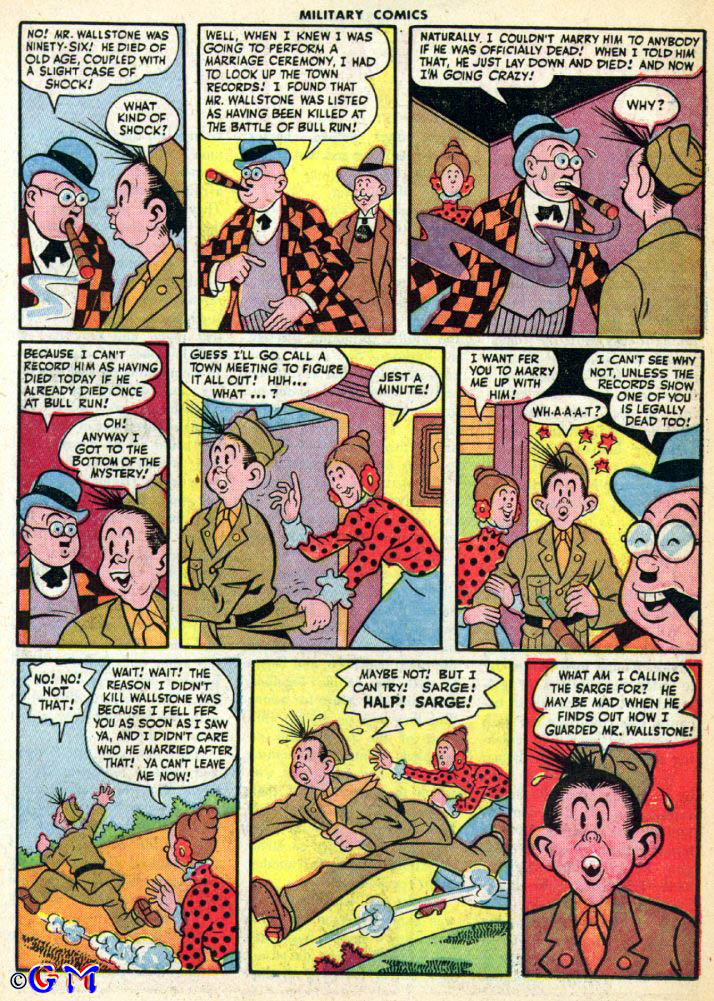 Read online Military Comics comic -  Issue #35 - 39