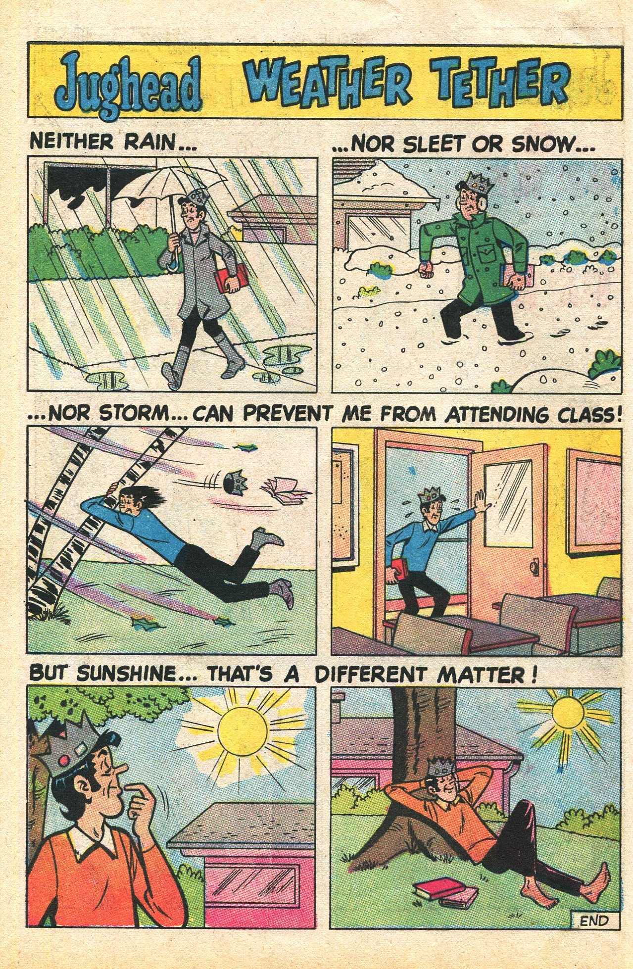 Read online Jughead's Jokes comic -  Issue #13 - 52