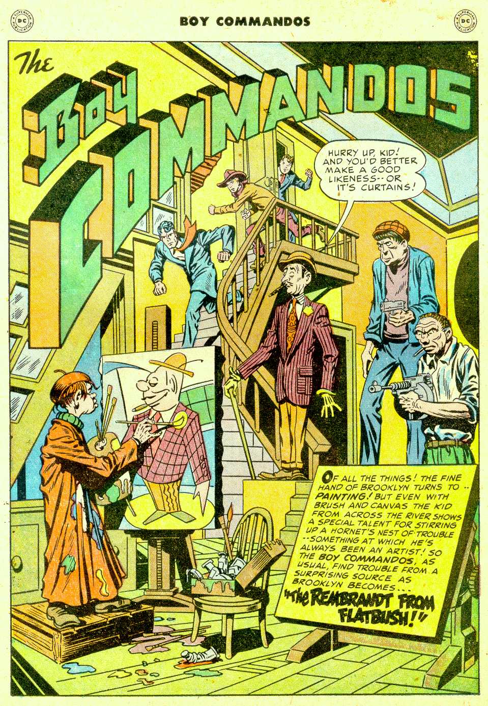 Read online Boy Commandos comic -  Issue #34 - 39