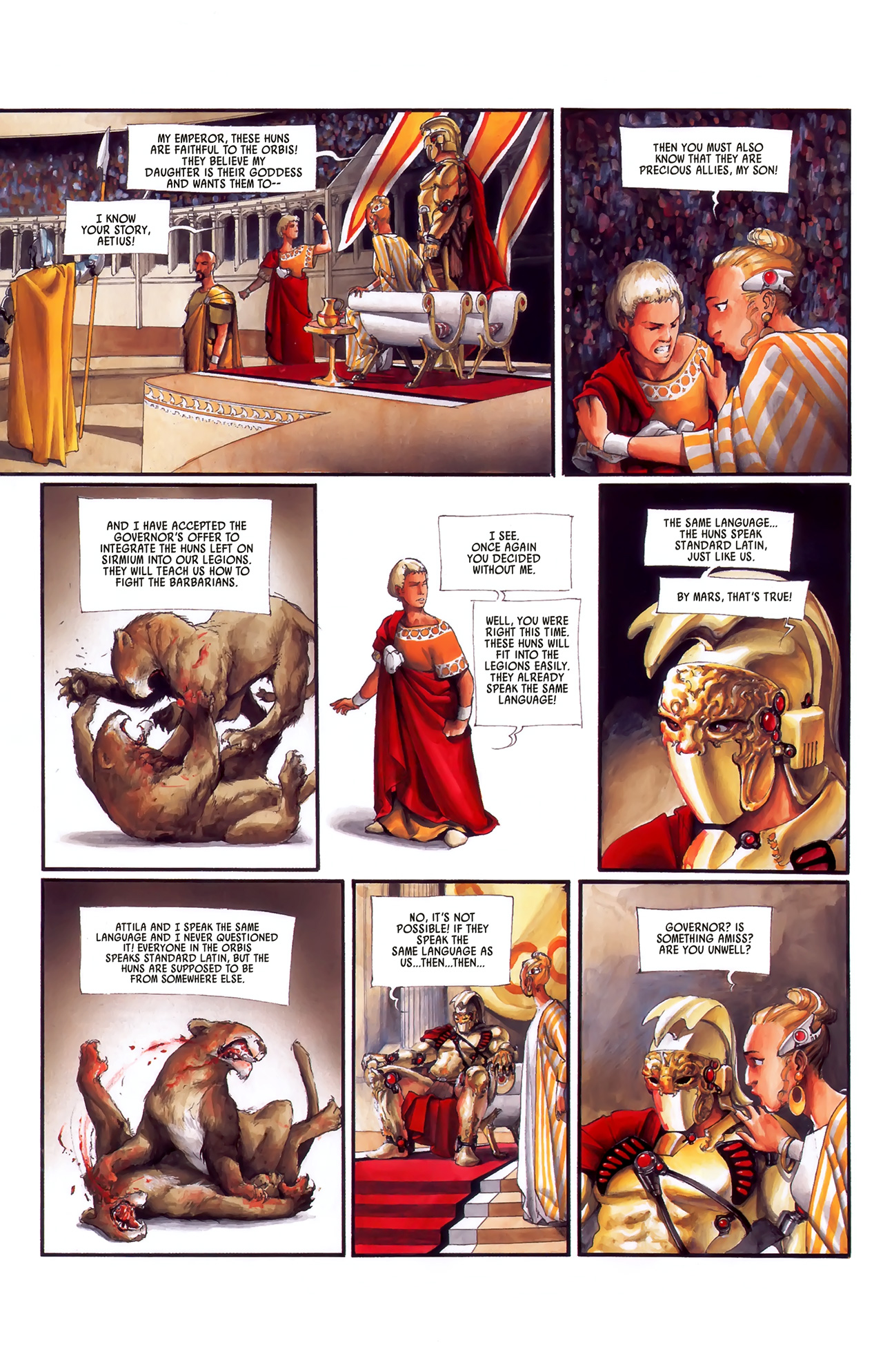 Read online Scourge of the Gods comic -  Issue #3 - 20