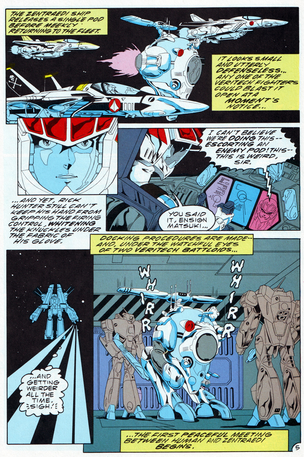 Read online Robotech The Macross Saga comic -  Issue #26 - 7