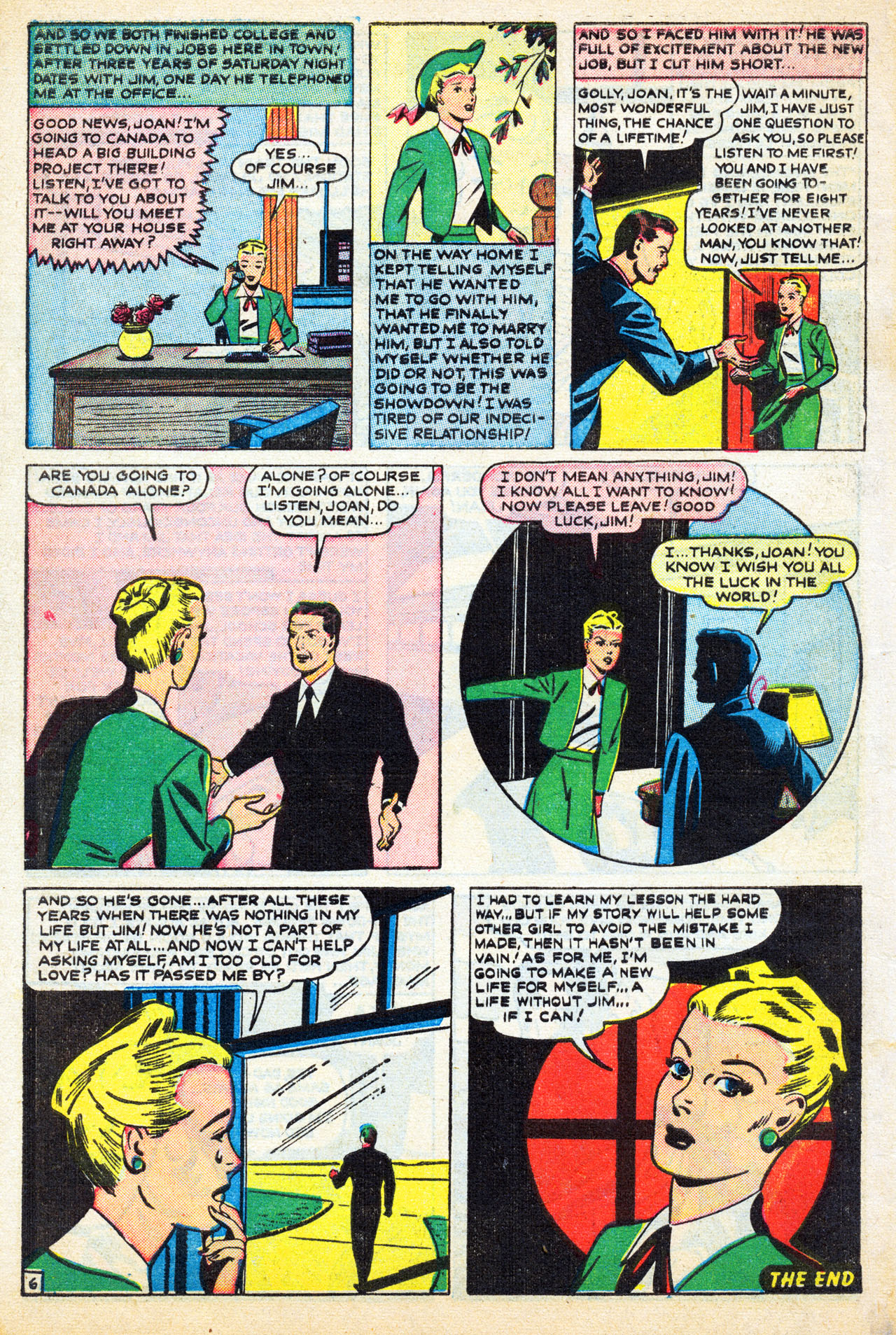 Read online Love Romances comic -  Issue #7 - 48