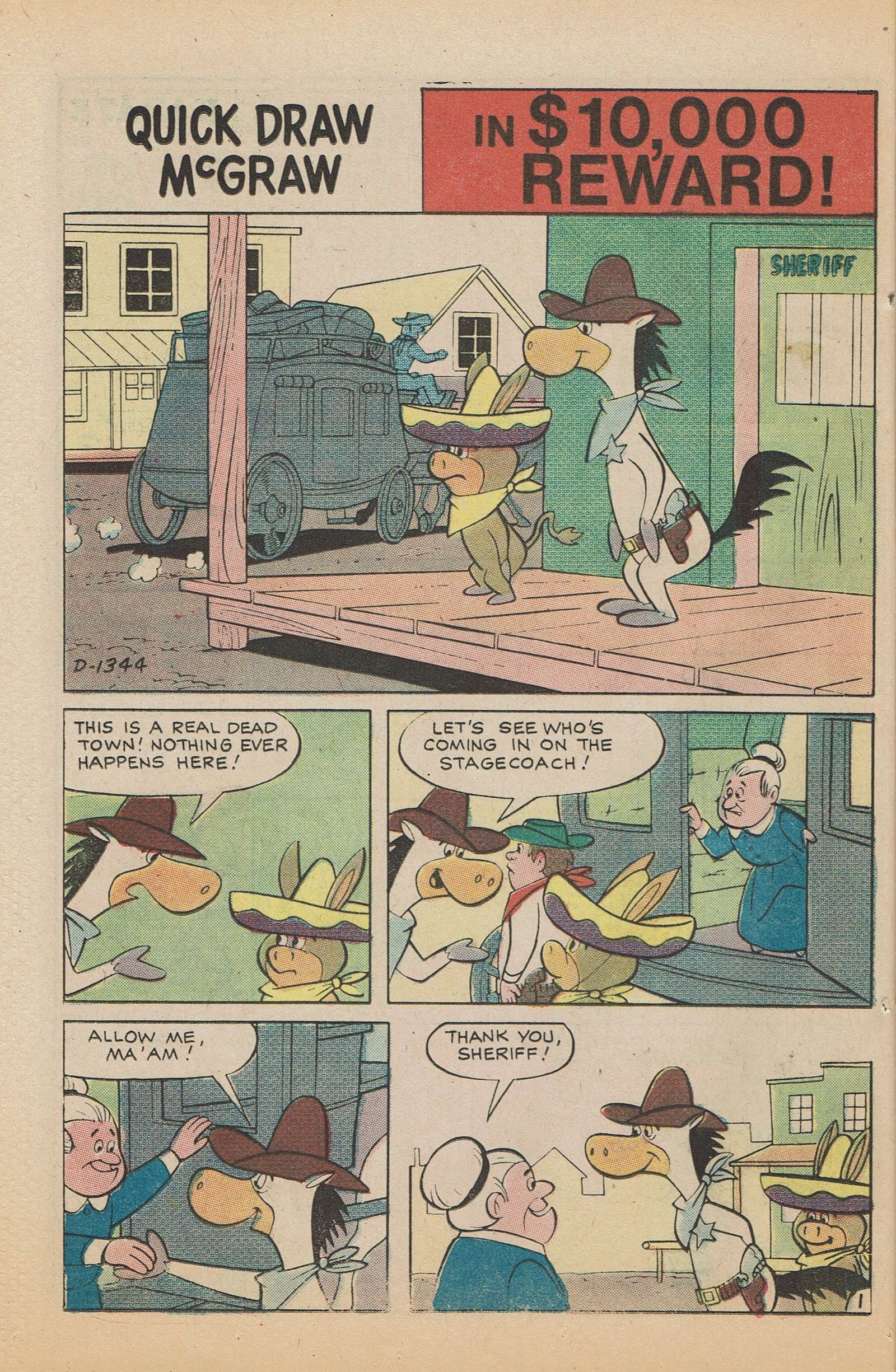 Read online Quick Draw McGraw comic -  Issue #4 - 20