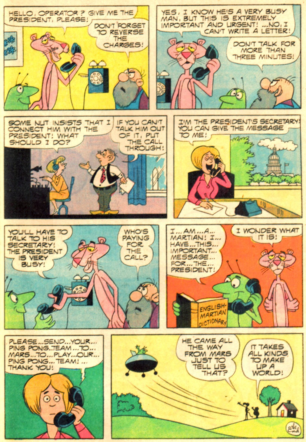 Read online The Pink Panther (1971) comic -  Issue #7 - 26