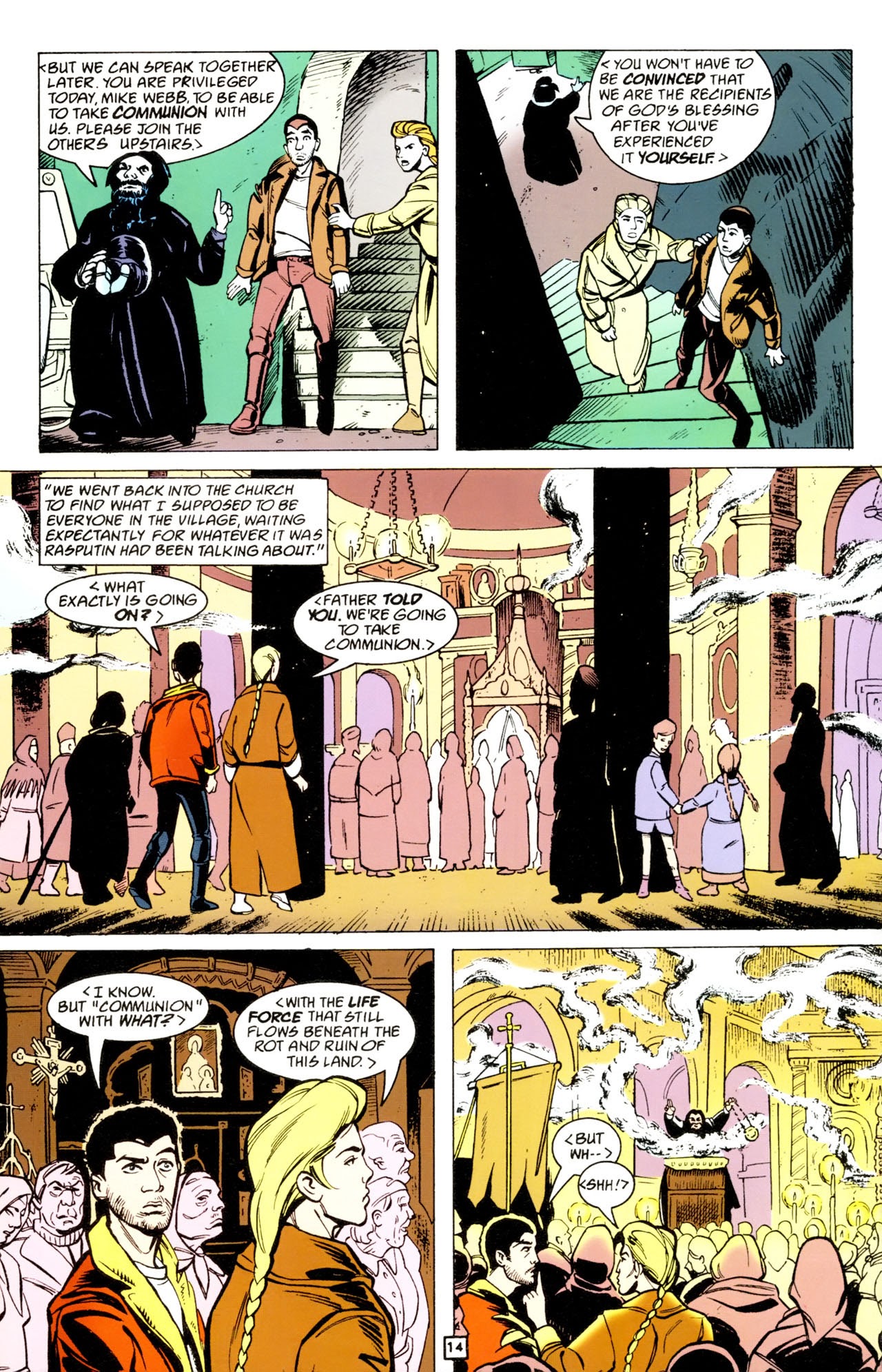 Read online Vertigo Vérité: The Unseen Hand comic -  Issue #3 - 12
