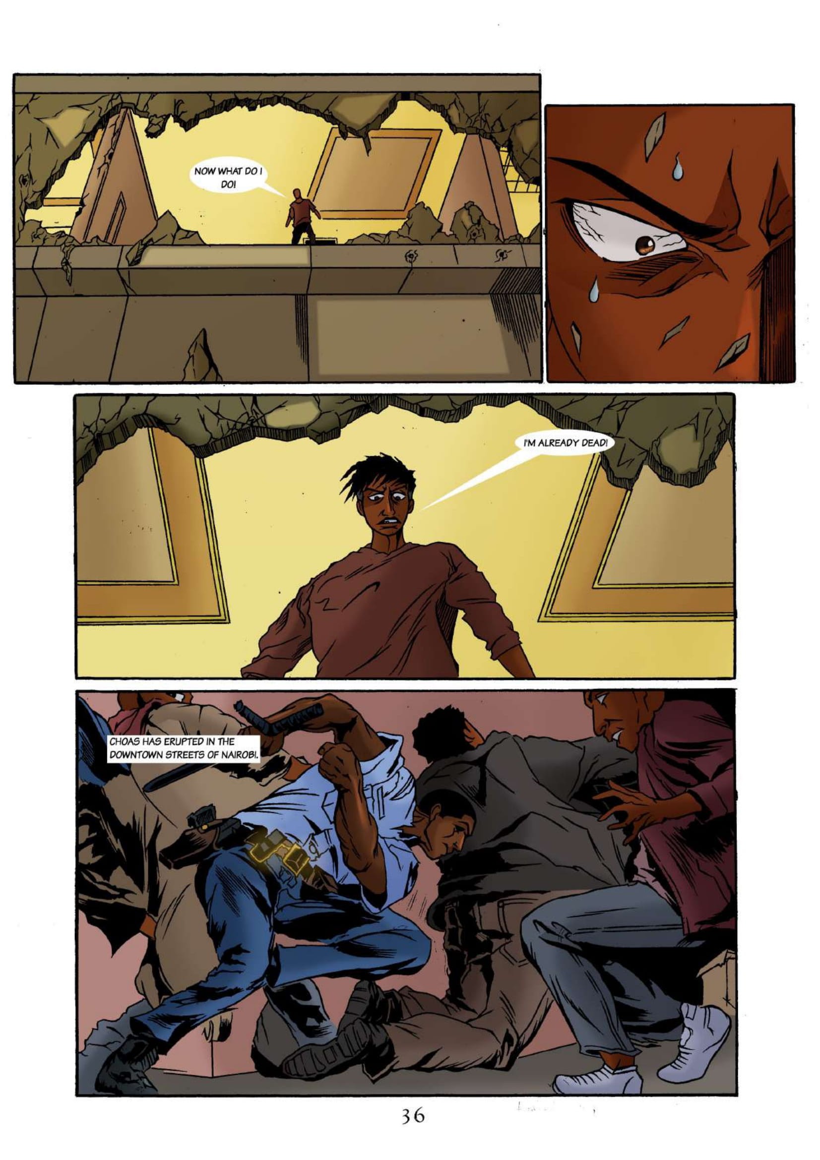 Read online Nairobi X comic -  Issue #1 - 38