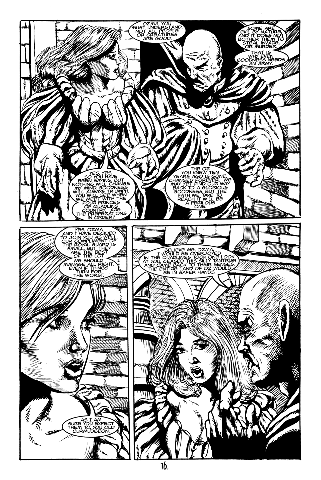 Read online Dark Oz comic -  Issue #2 - 18