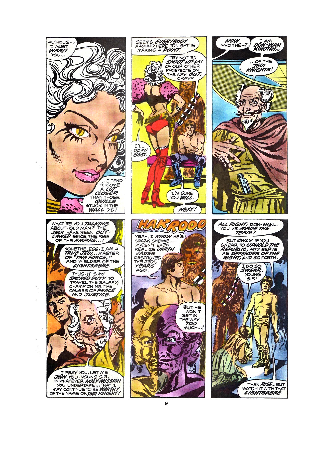 Read online Return of the Jedi comic -  Issue #22 - 9