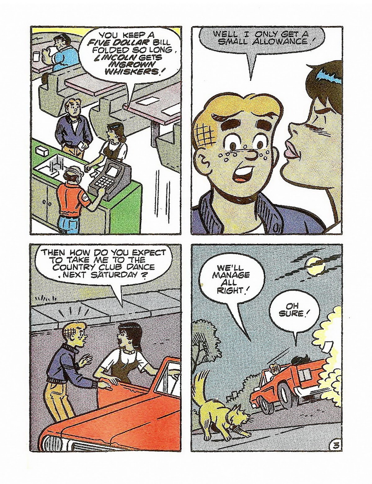 Read online Archie's Double Digest Magazine comic -  Issue #53 - 143