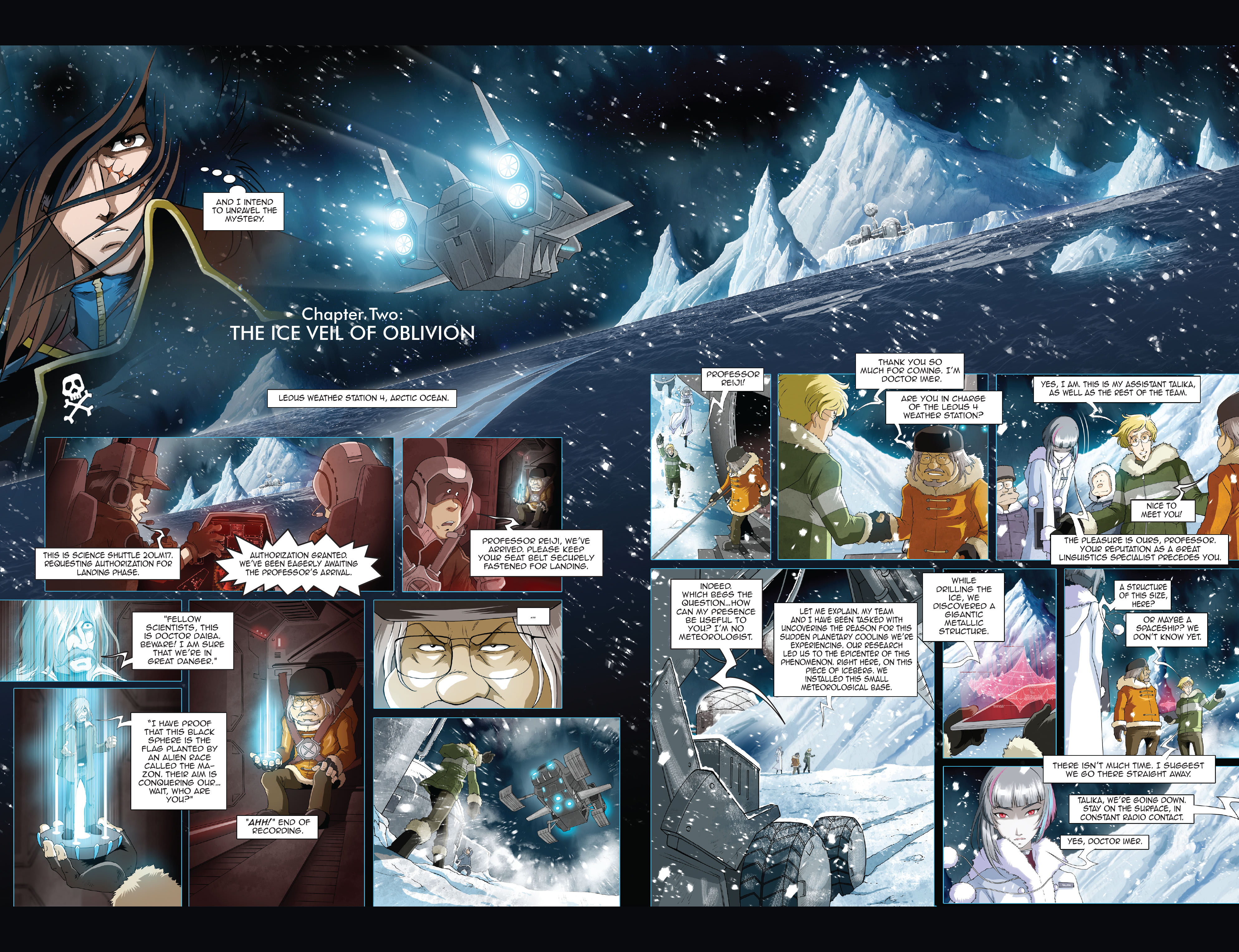 Read online Space Pirate Captain Harlock comic -  Issue #1 - 17