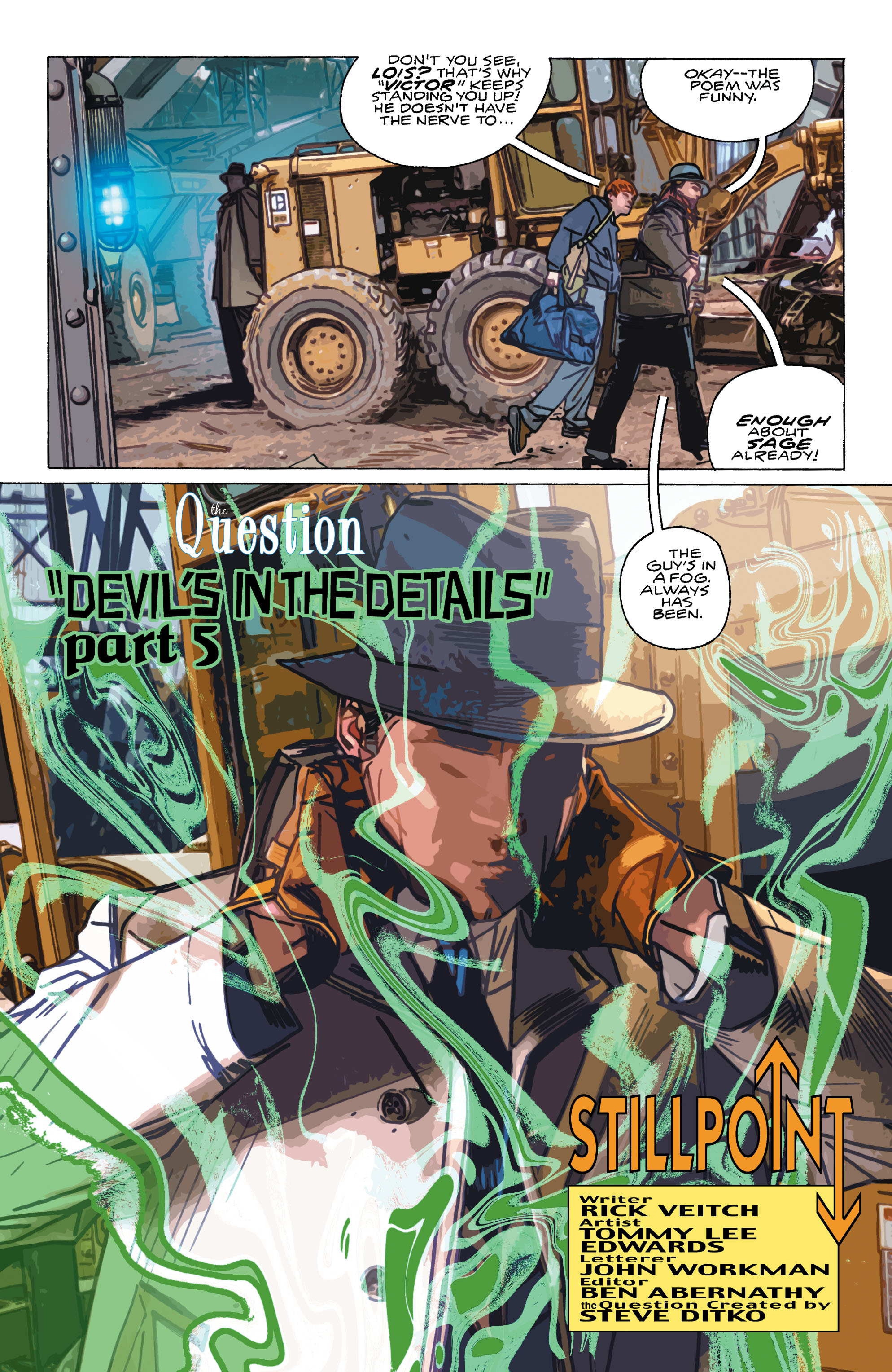 Read online The Question (2005) comic -  Issue #5 - 5