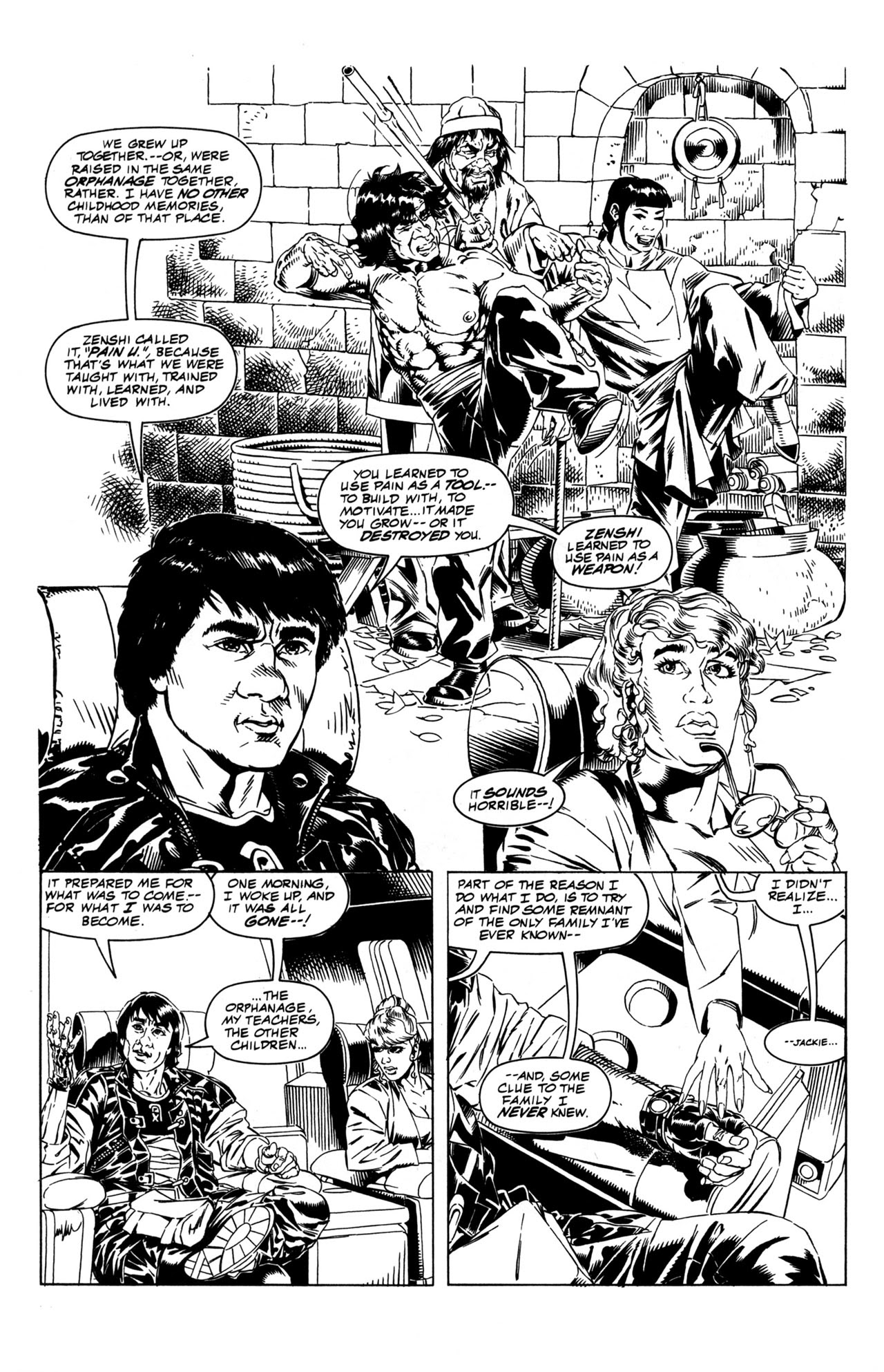 Read online Jackie Chan's Spartan X: Hell Bent Hero For Hire comic -  Issue #2 - 12