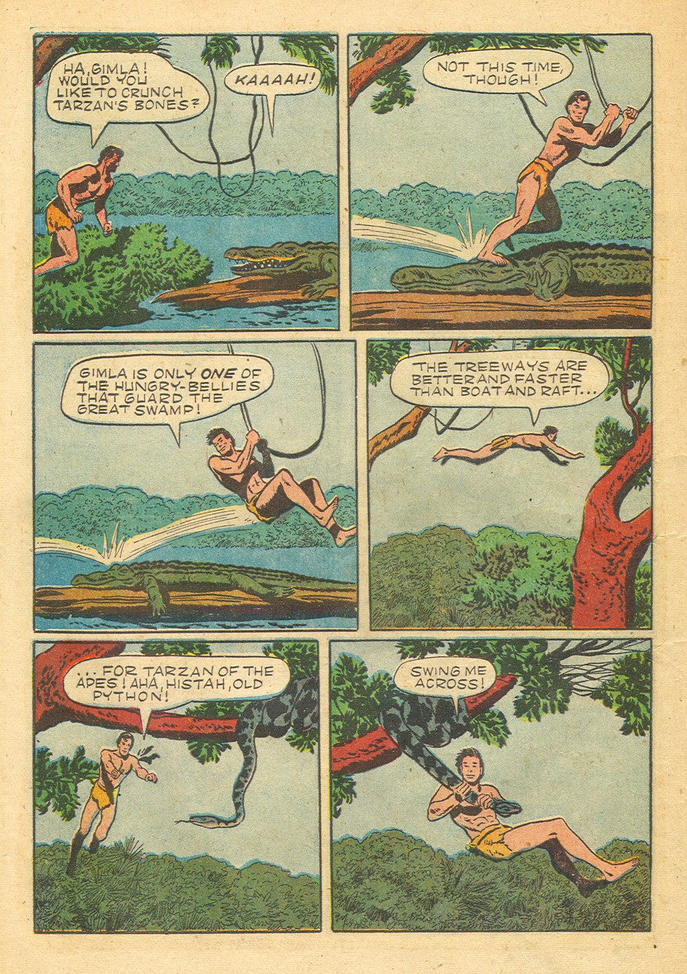 Read online Tarzan (1948) comic -  Issue #36 - 14