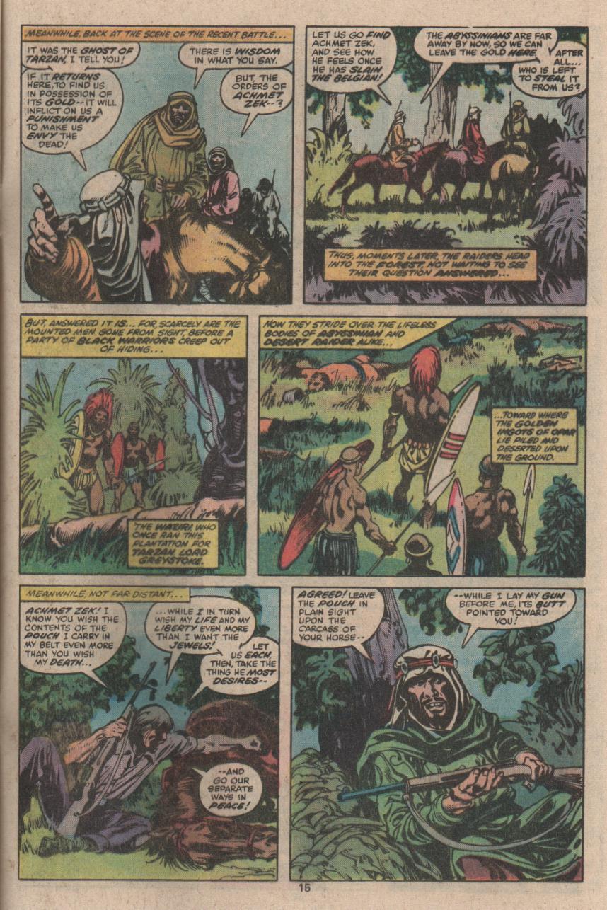 Read online Tarzan (1977) comic -  Issue #10 - 10