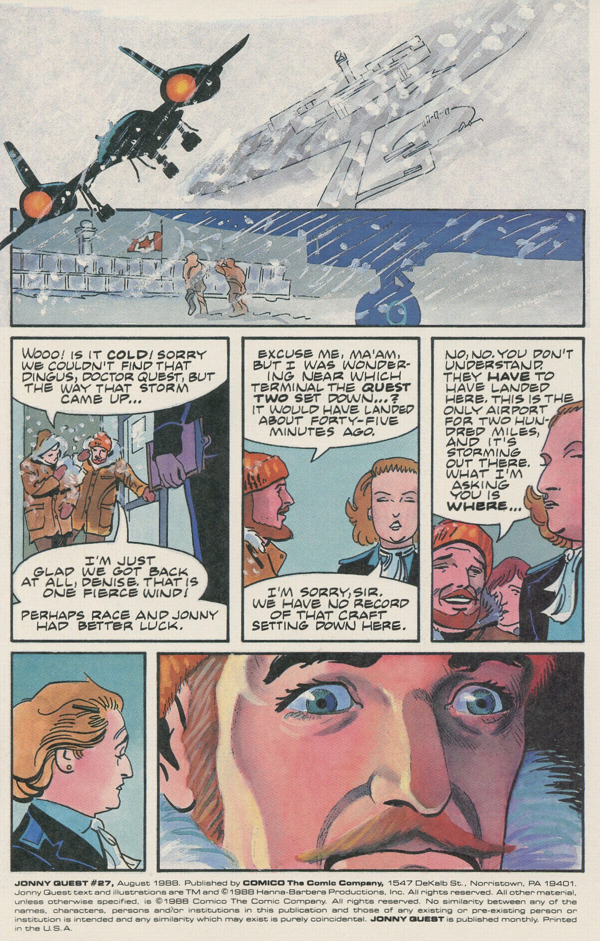 Read online Jonny Quest comic -  Issue #27 - 3
