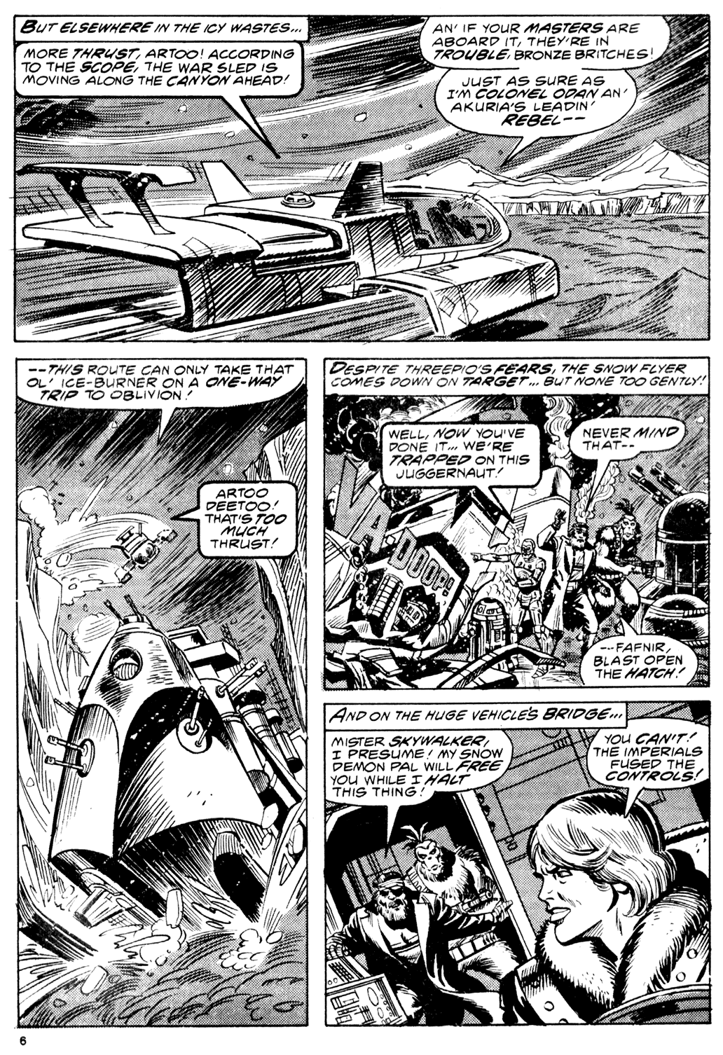 Read online Star Wars Weekly comic -  Issue #58 - 6