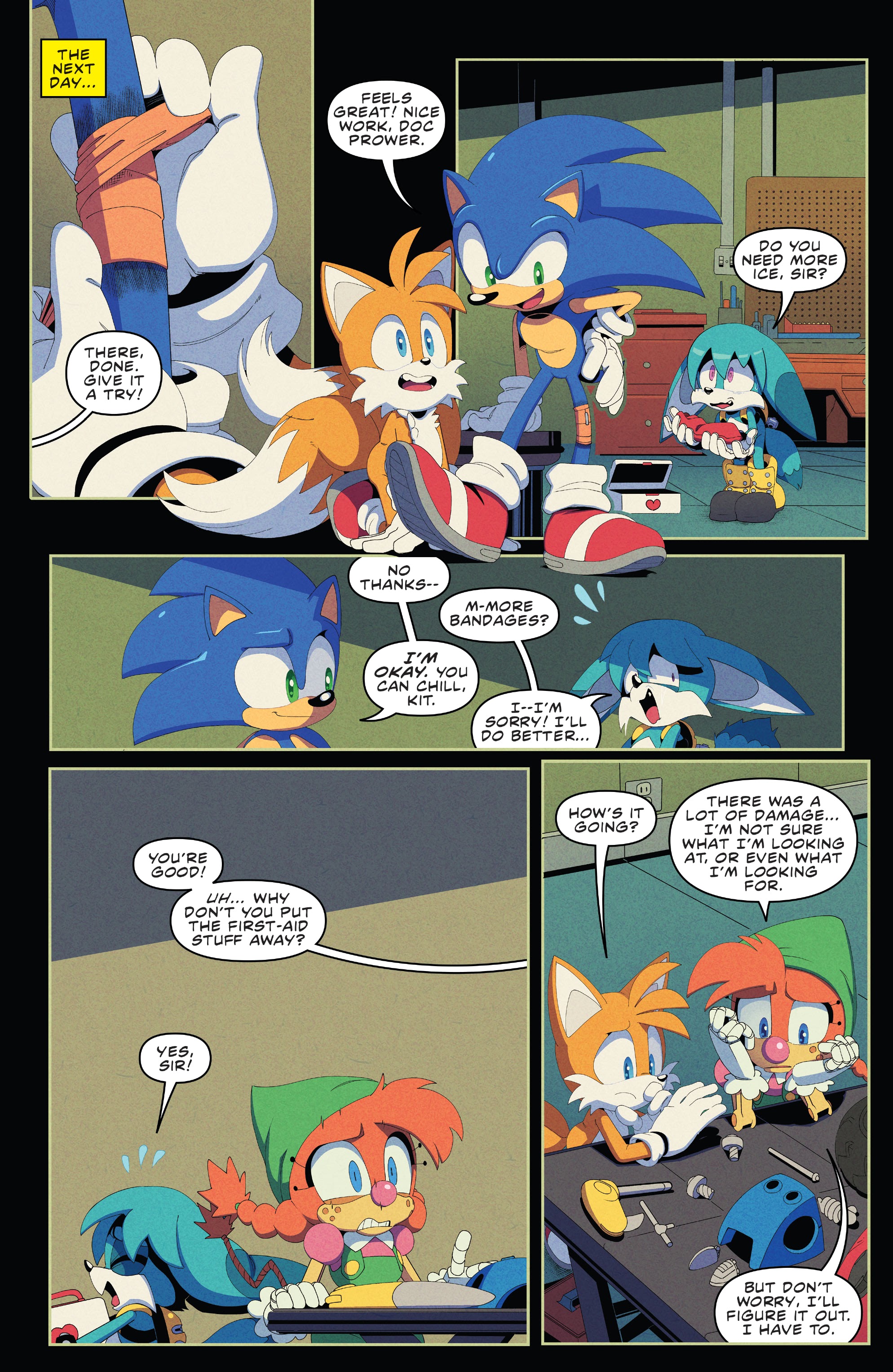 Read online Sonic the Hedgehog (2018) comic -  Issue #53 - 10