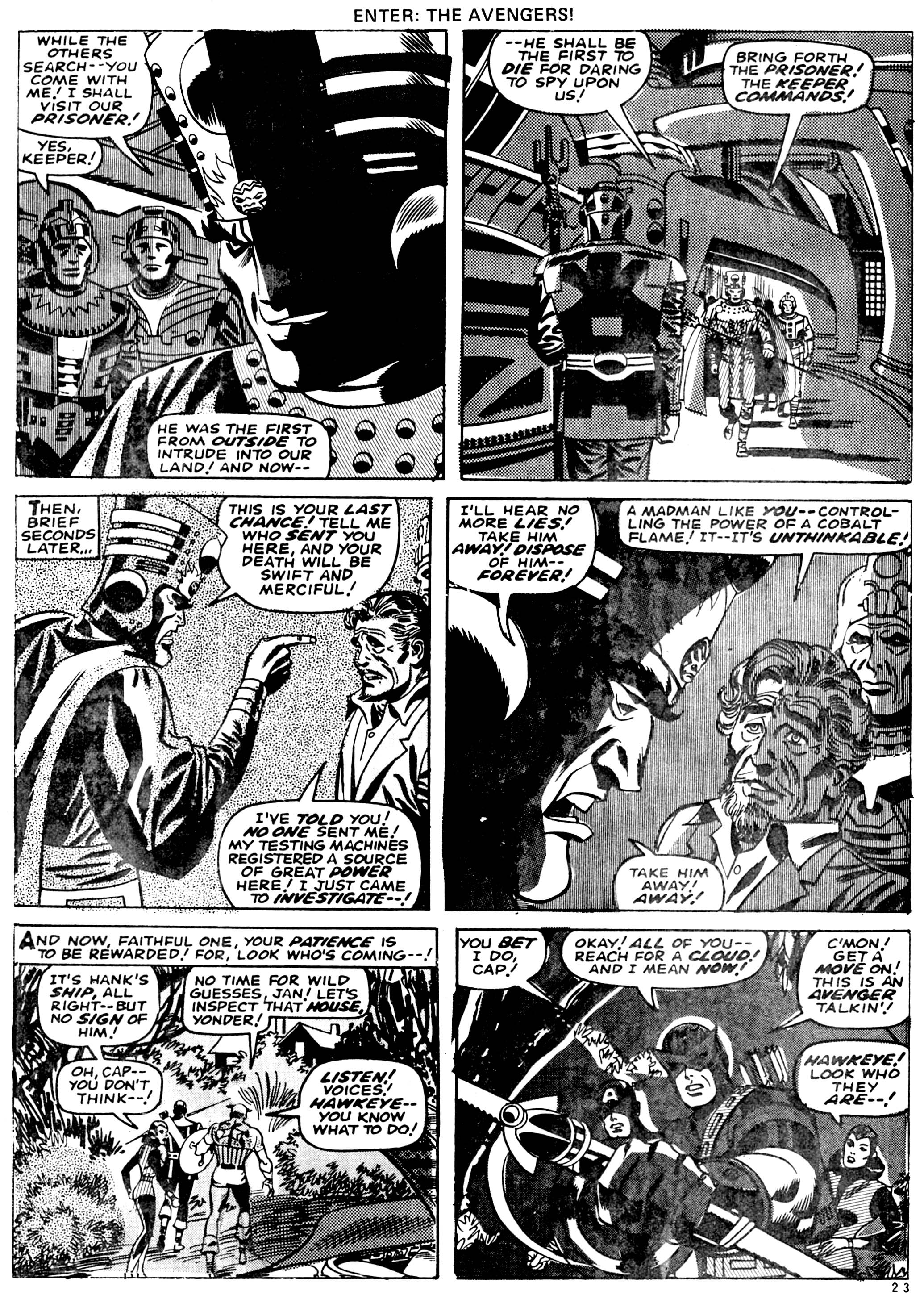 Read online The Avengers (1973) comic -  Issue #28 - 23