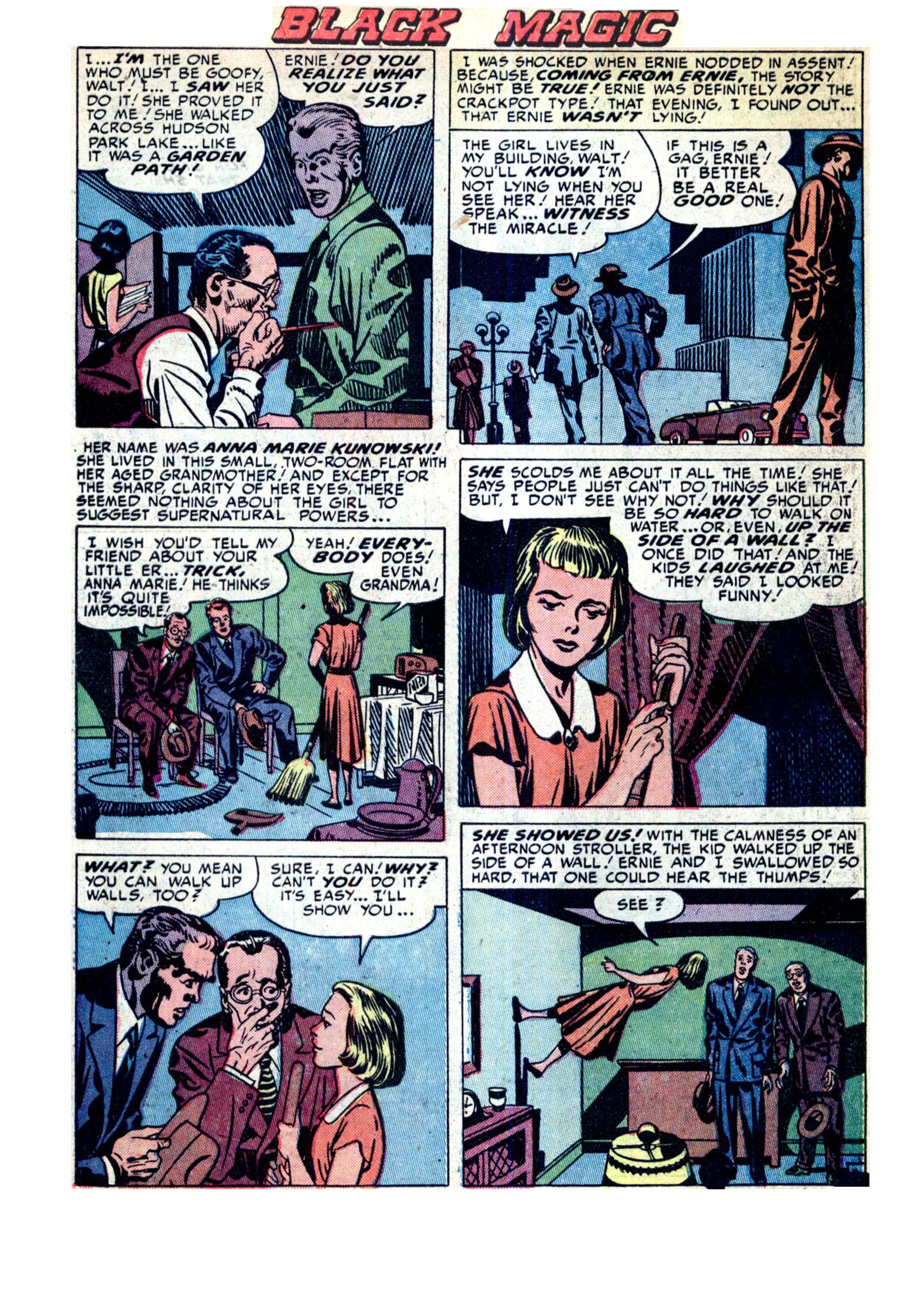 Read online Black Magic (1950) comic -  Issue #11 - 4