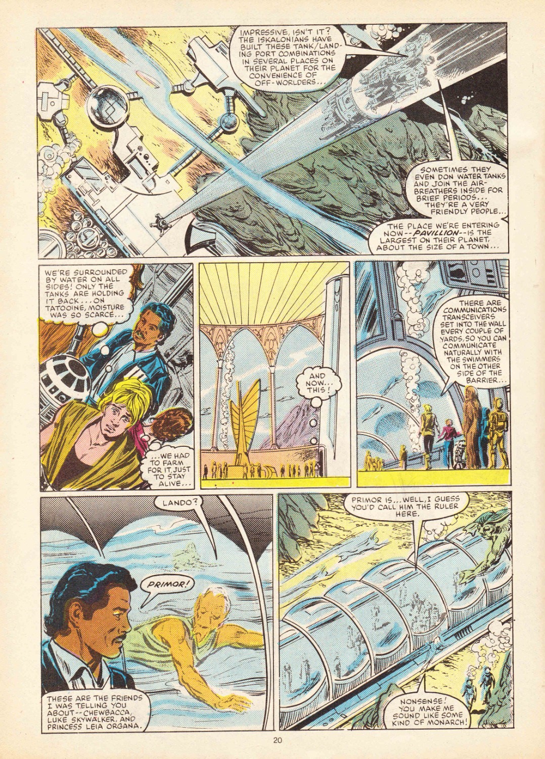 Read online Return of the Jedi comic -  Issue #7 - 20