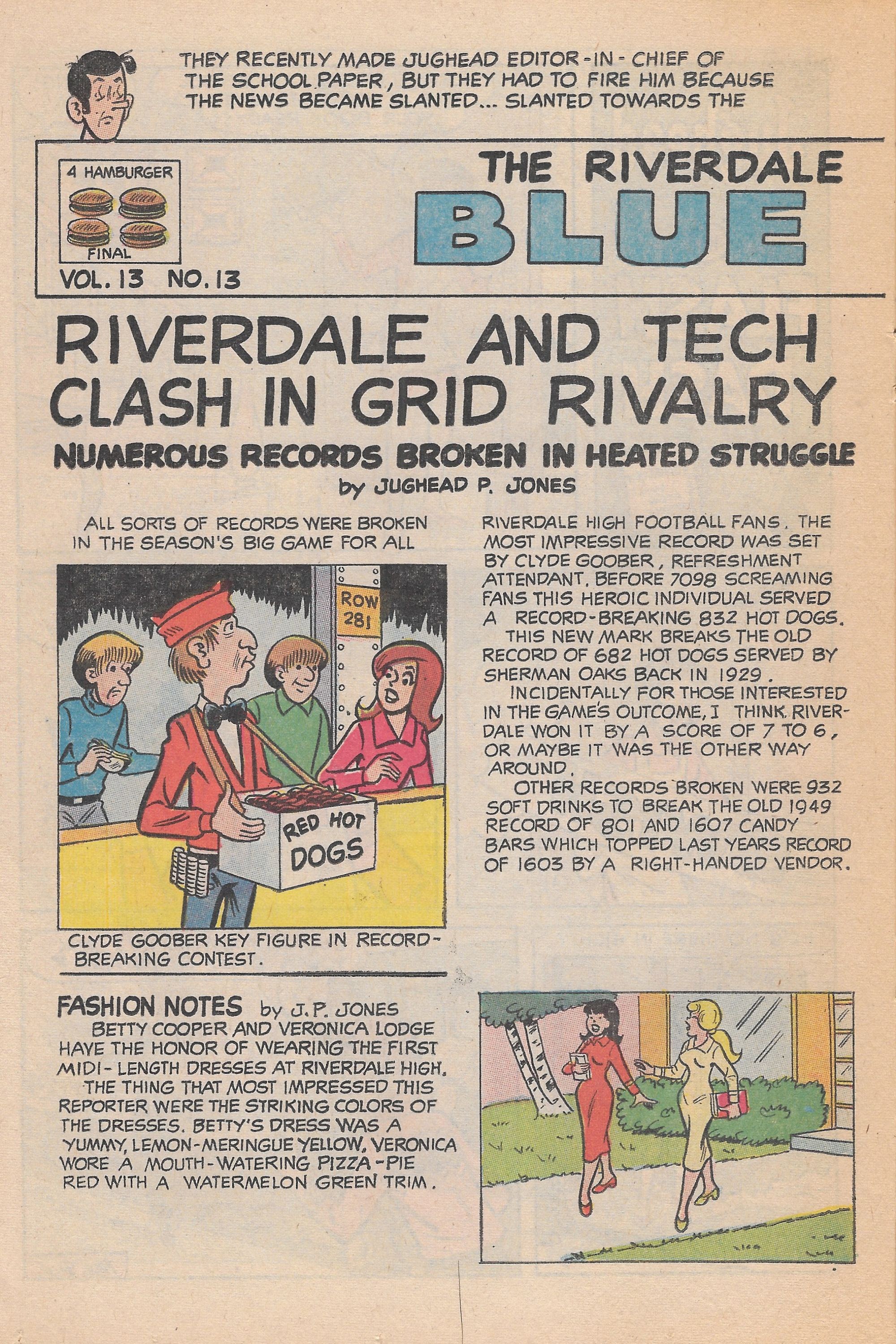 Read online Jughead's Jokes comic -  Issue #23 - 30