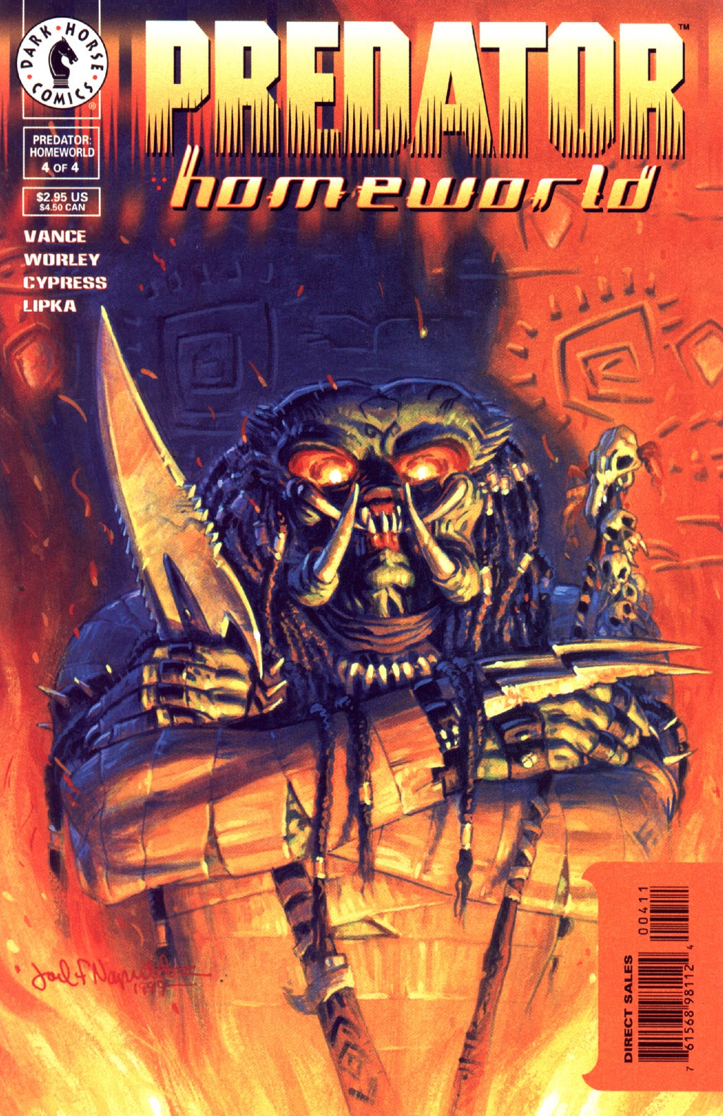 Read online Predator: Homeworld comic -  Issue #4 - 1