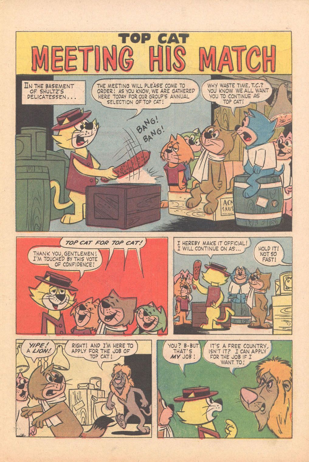 Read online Top Cat (1962) comic -  Issue #21 - 27