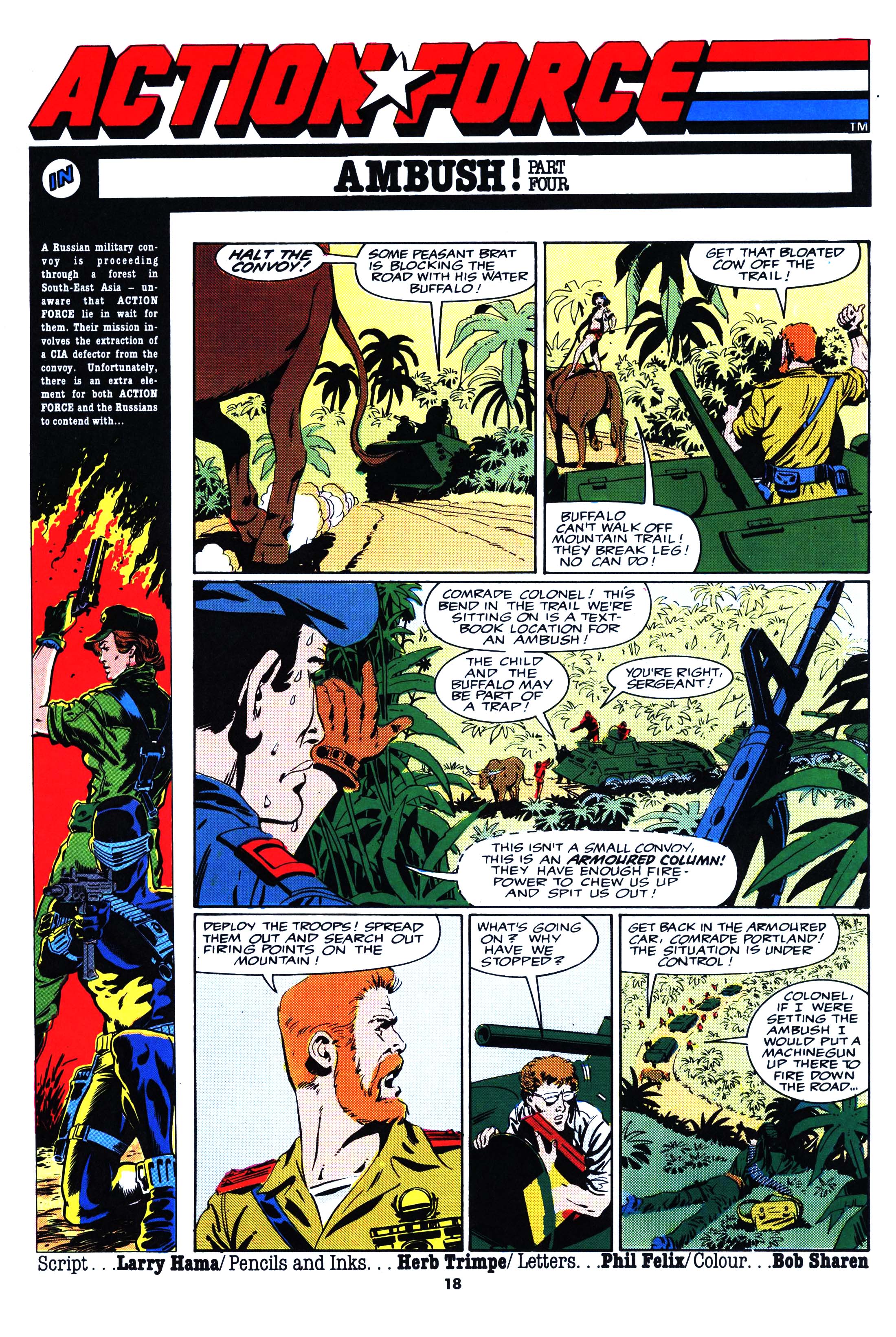 Read online Action Force comic -  Issue #39 - 18