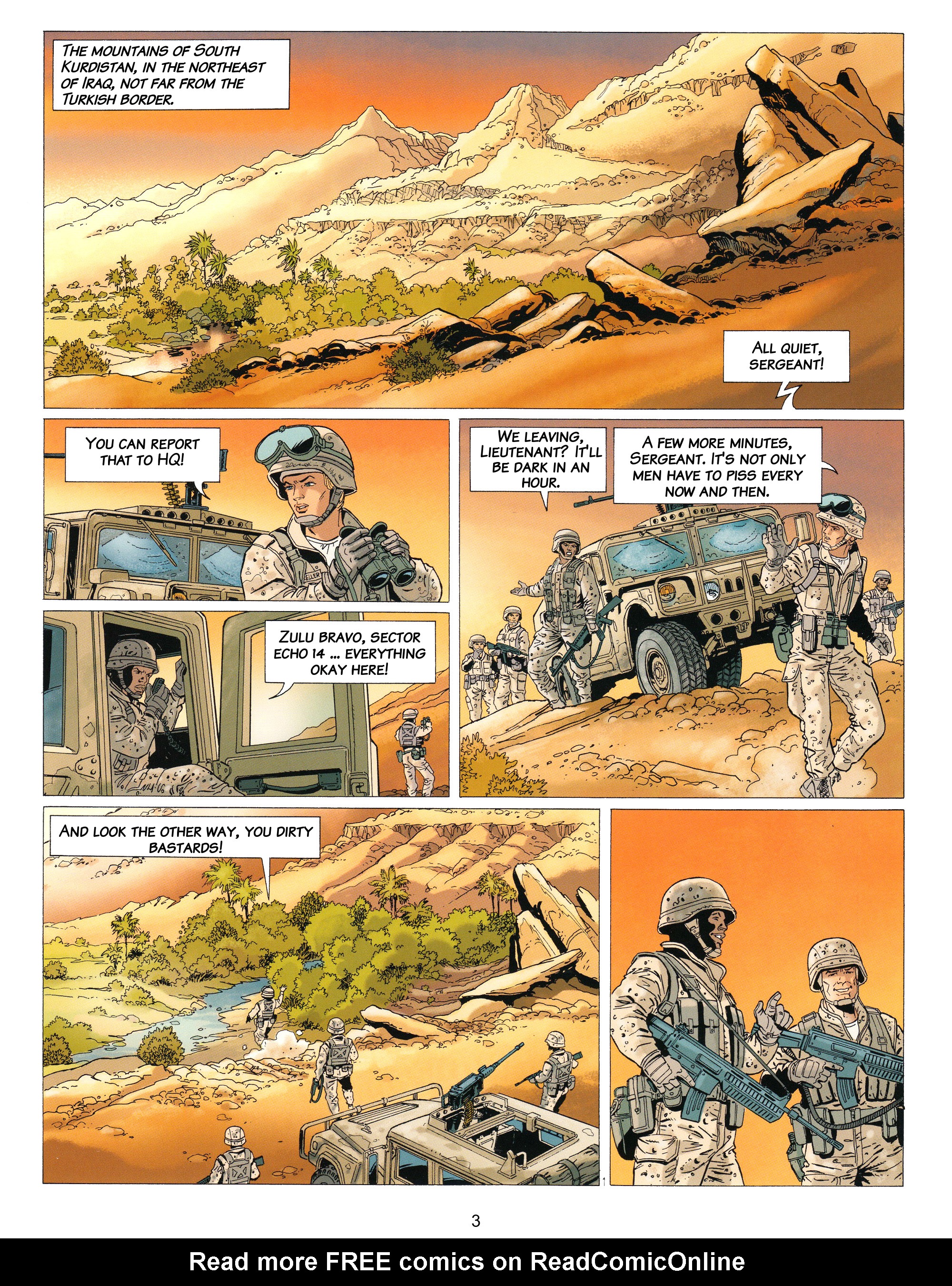 Read online Wayne Shelton comic -  Issue #10 - 3