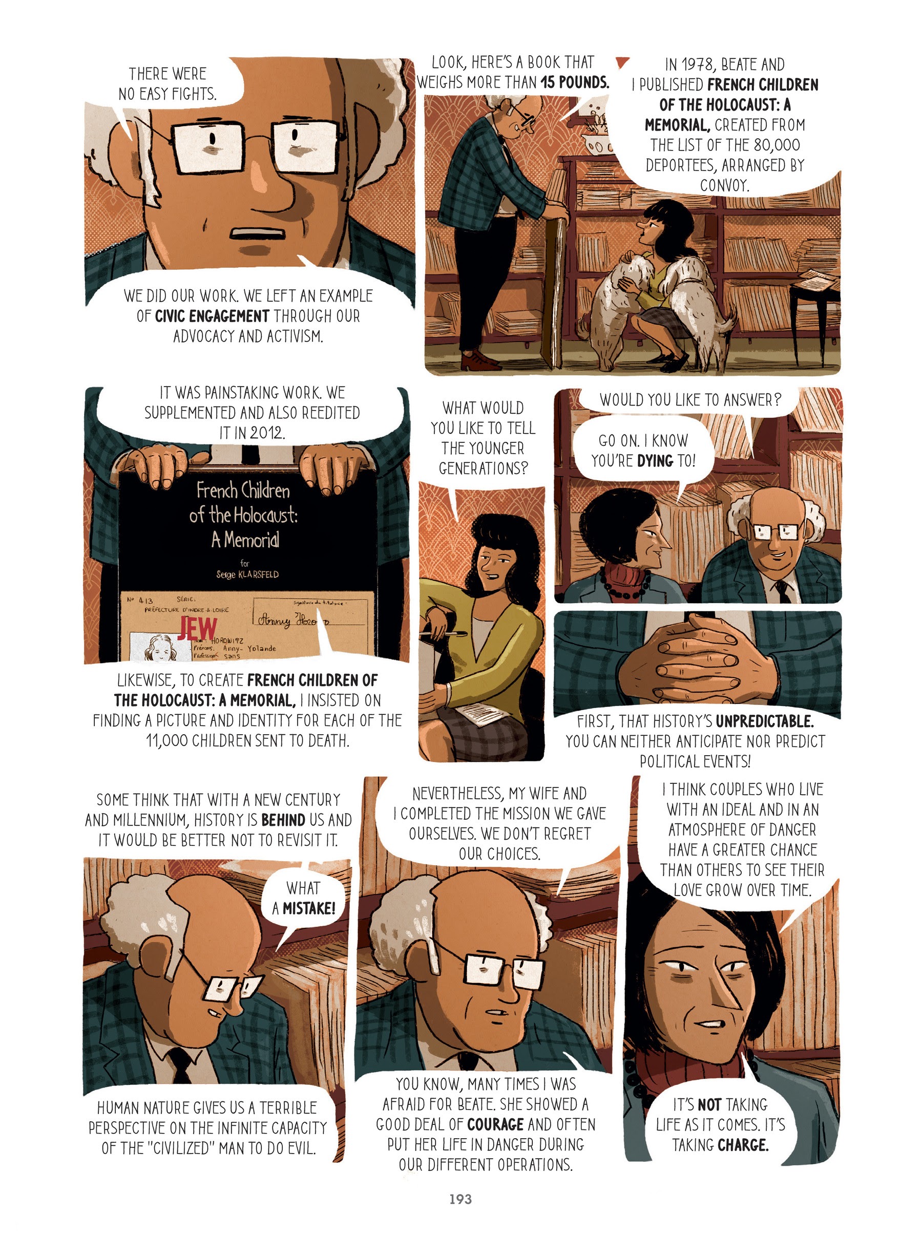 Read online For Justice: The Serge & Beate Klarsfeld Story comic -  Issue # TPB (Part 2) - 92