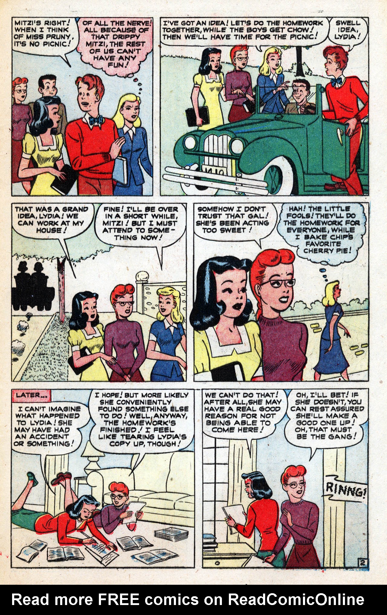 Read online Patsy Walker comic -  Issue #29 - 37