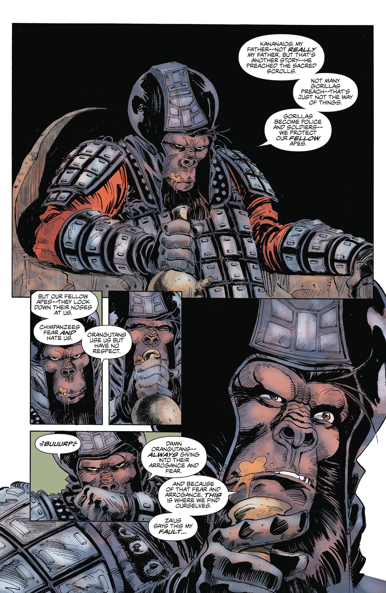 Read online Planet of the Apes: Ursus comic -  Issue #3 - 5