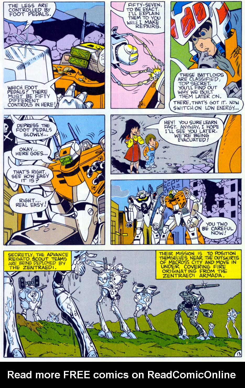Read online Robotech The Macross Saga comic -  Issue #2 - 17