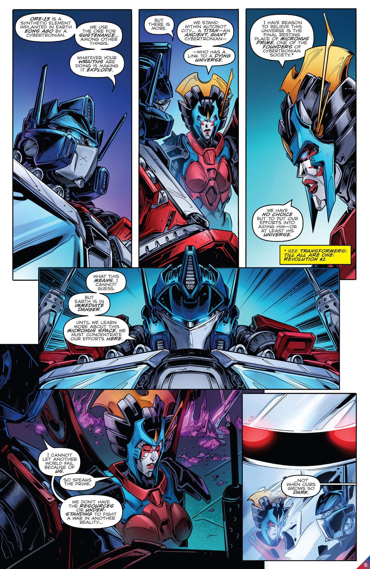 Read online Transformers: The IDW Collection Phase Three comic -  Issue # TPB 1 (Part 1) - 89