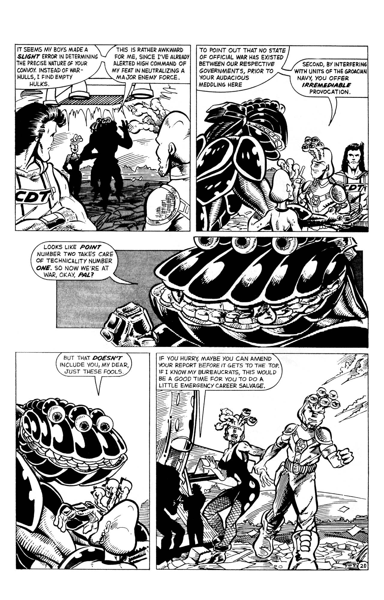 Read online Retief: The Garbage Invasion comic -  Issue # Full - 24
