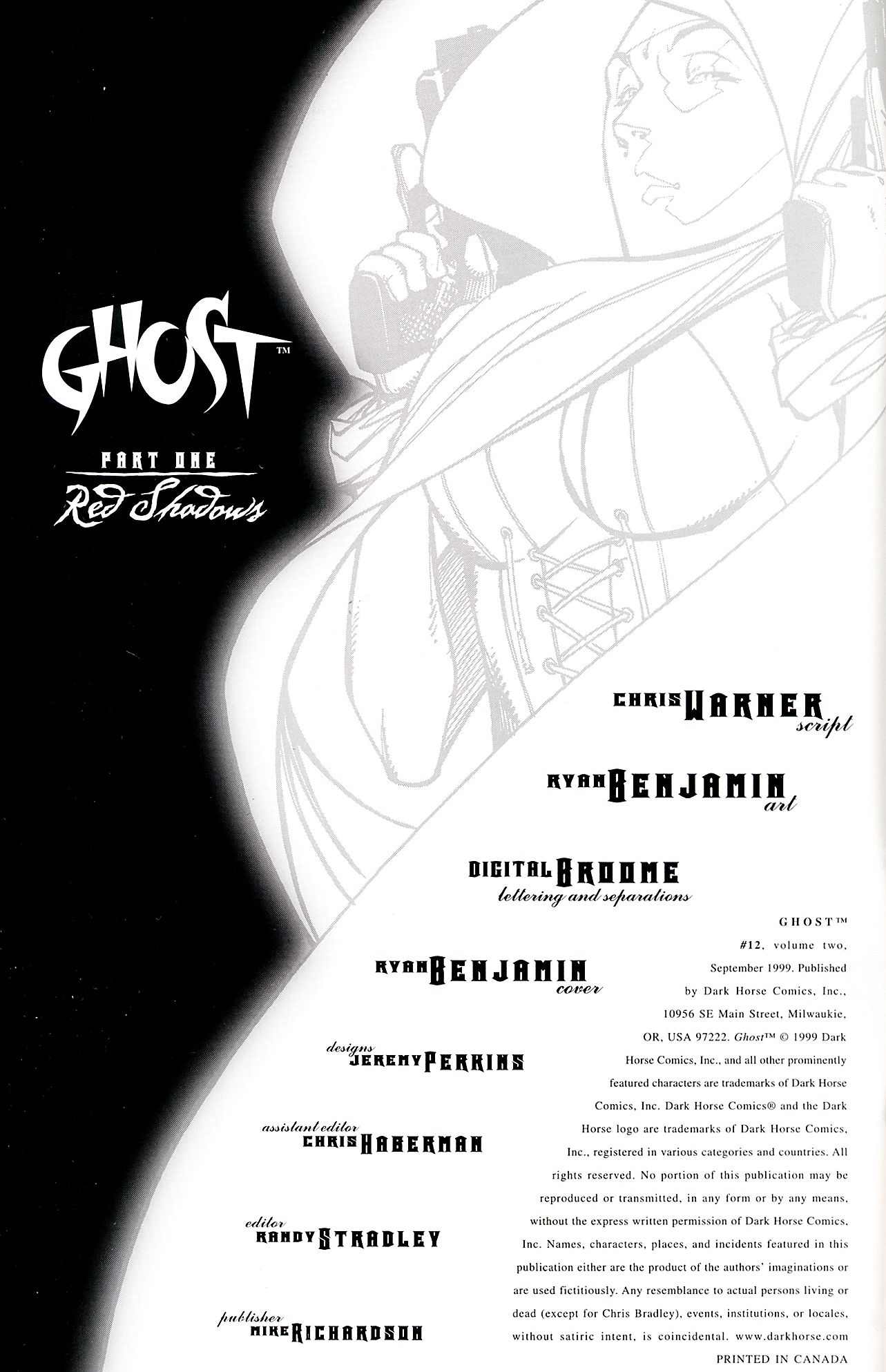 Read online Ghost (1998) comic -  Issue #12 - 2