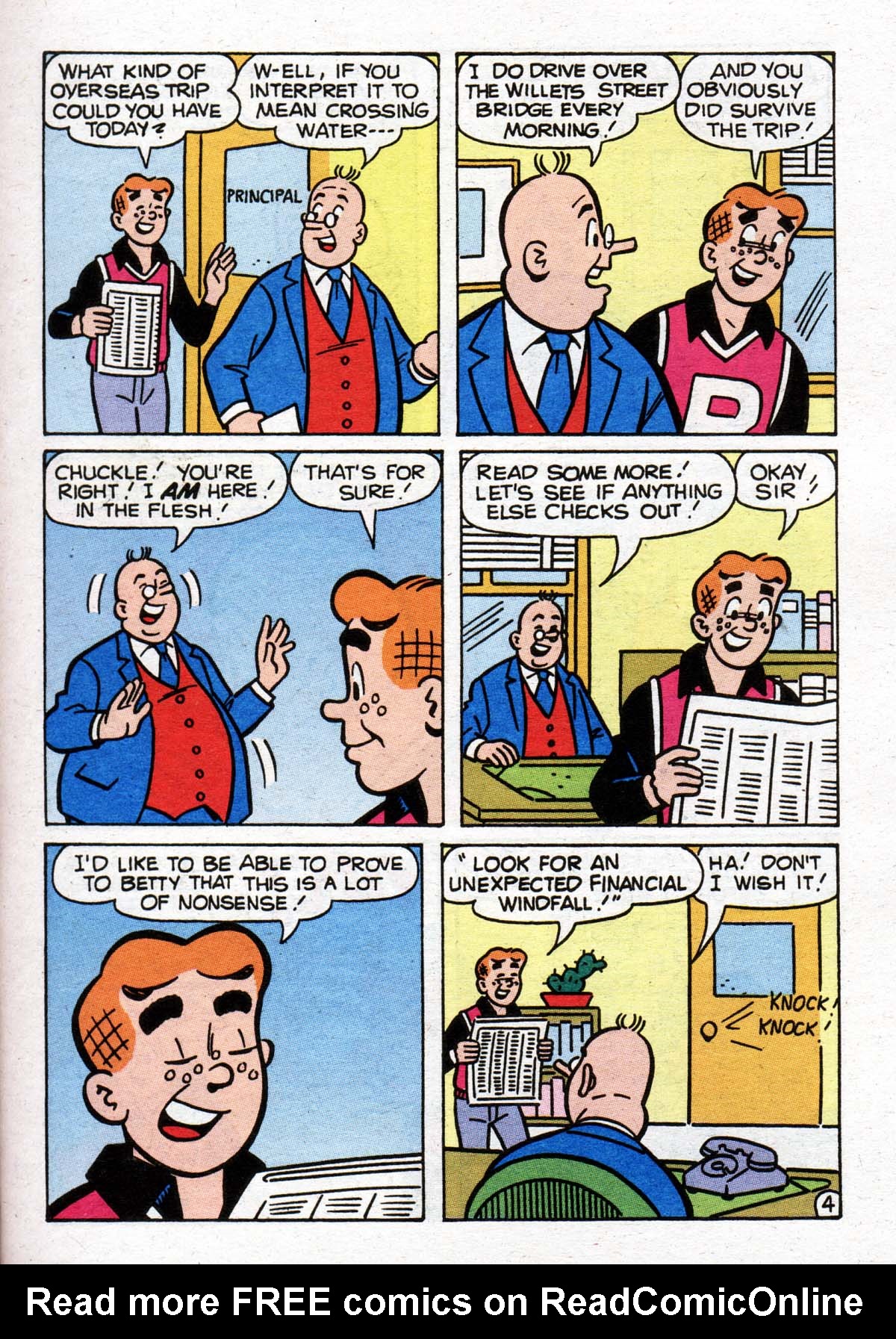 Read online Archie's Double Digest Magazine comic -  Issue #138 - 121
