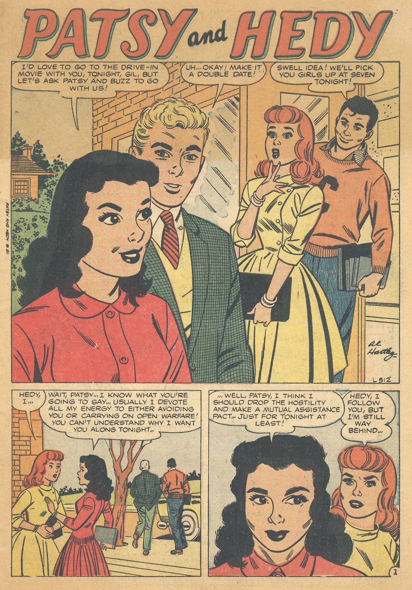 Read online Patsy and Hedy comic -  Issue #51 - 3