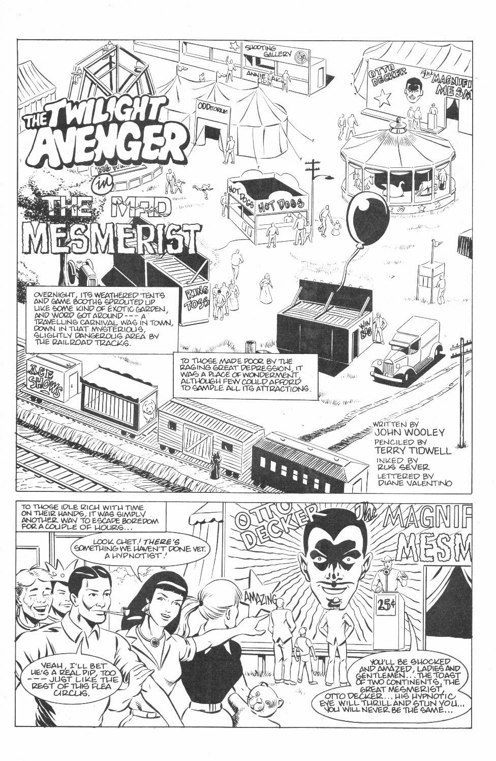 Read online Twilight Avenger comic -  Issue #3 - 3