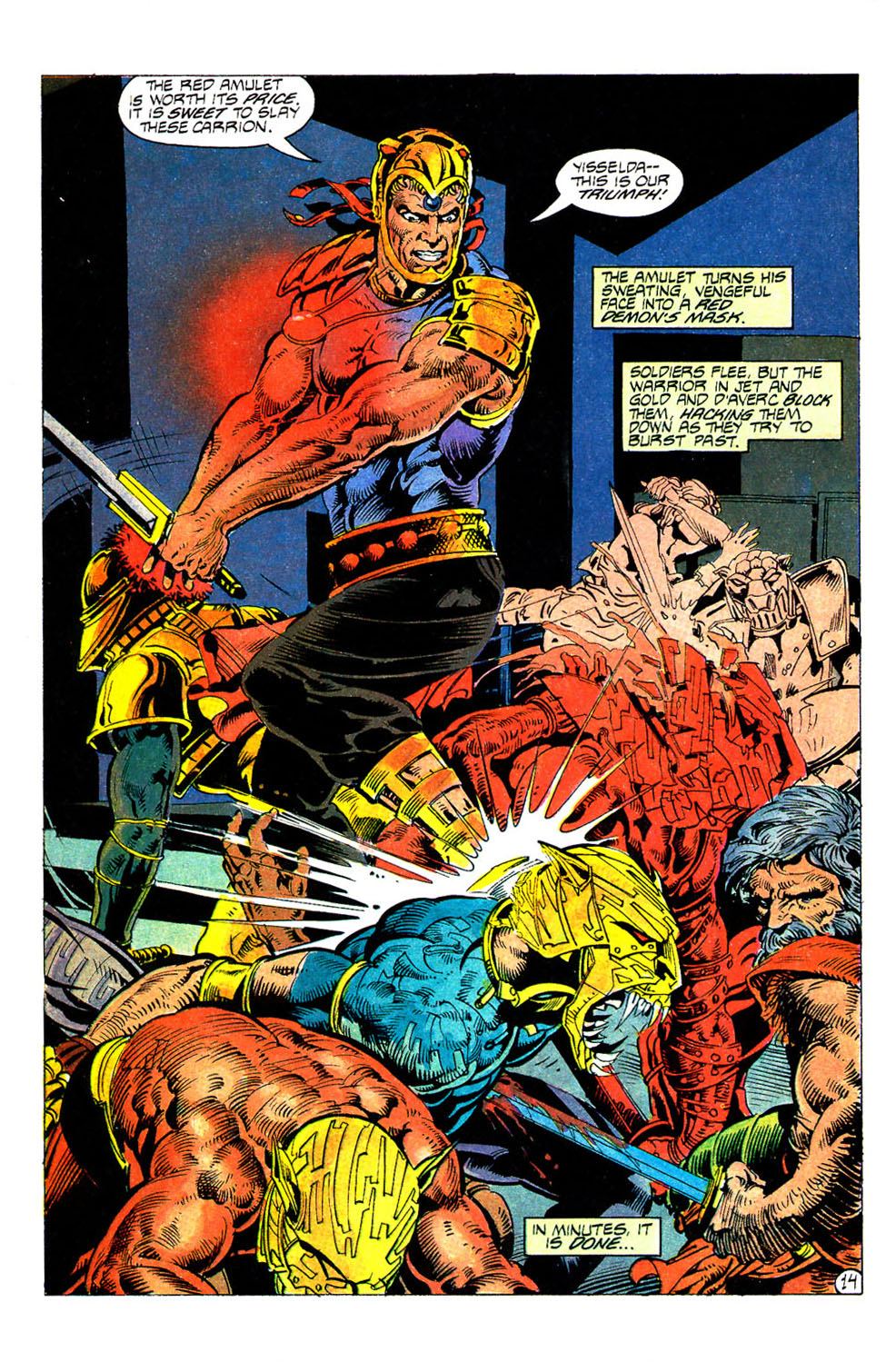 Read online Hawkmoon: The Mad God's Amulet comic -  Issue #3 - 17