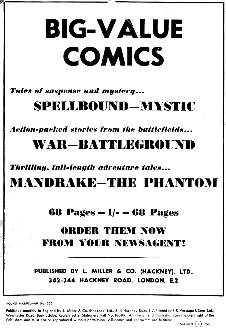 Read online Young Marvelman comic -  Issue #350 - 2