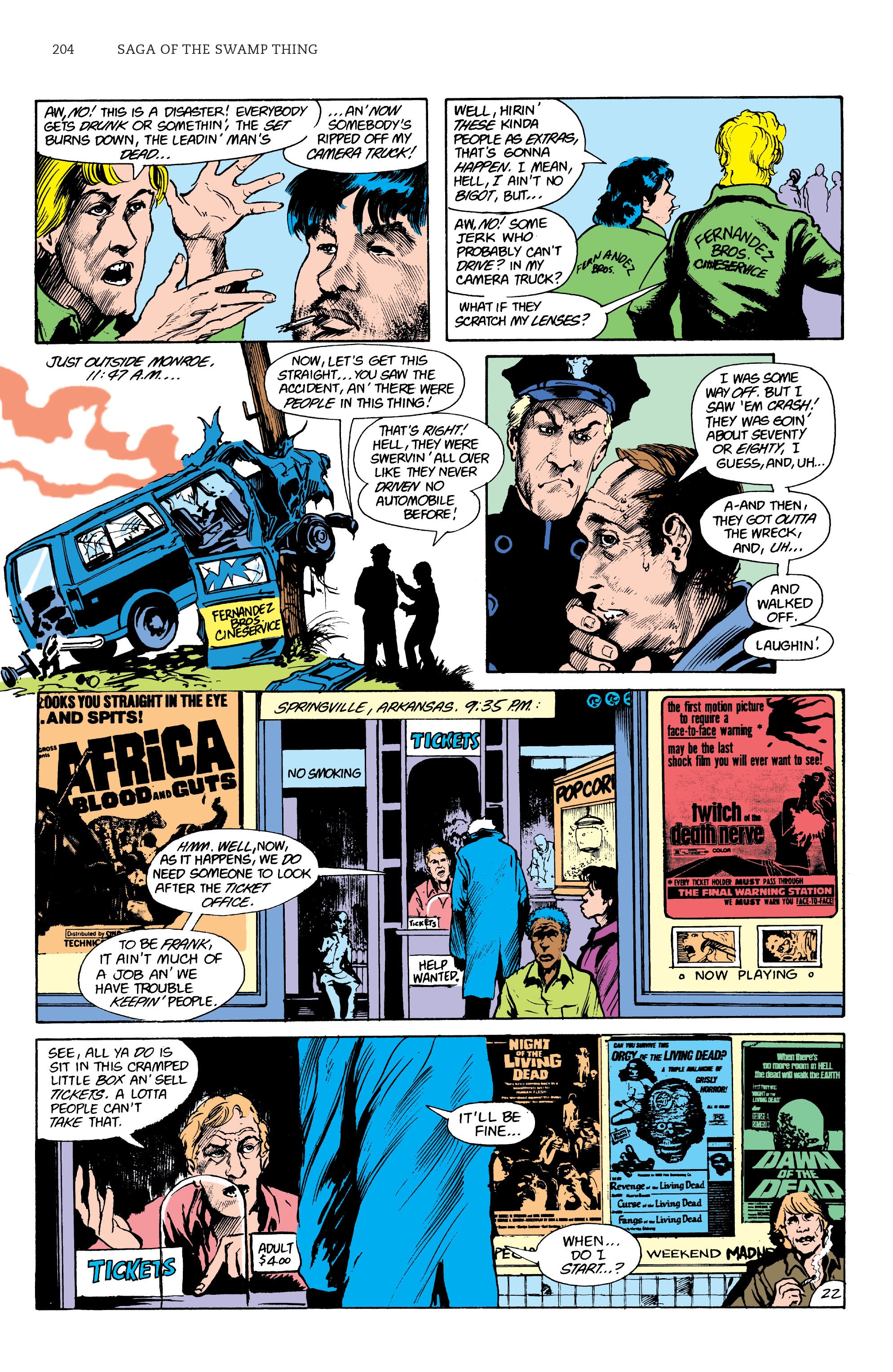 Read online Saga of the Swamp Thing comic -  Issue # TPB 3 (Part 2) - 101