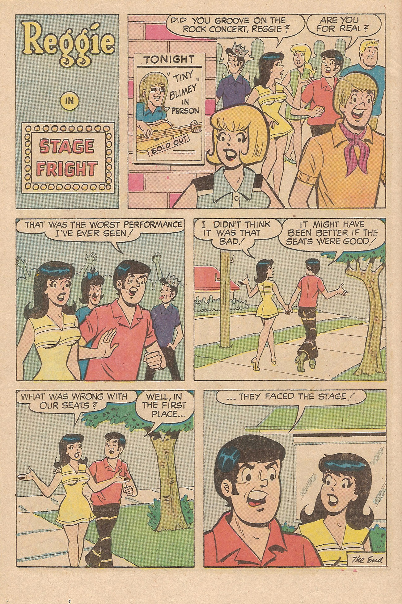 Read online Reggie's Wise Guy Jokes comic -  Issue #28 - 14