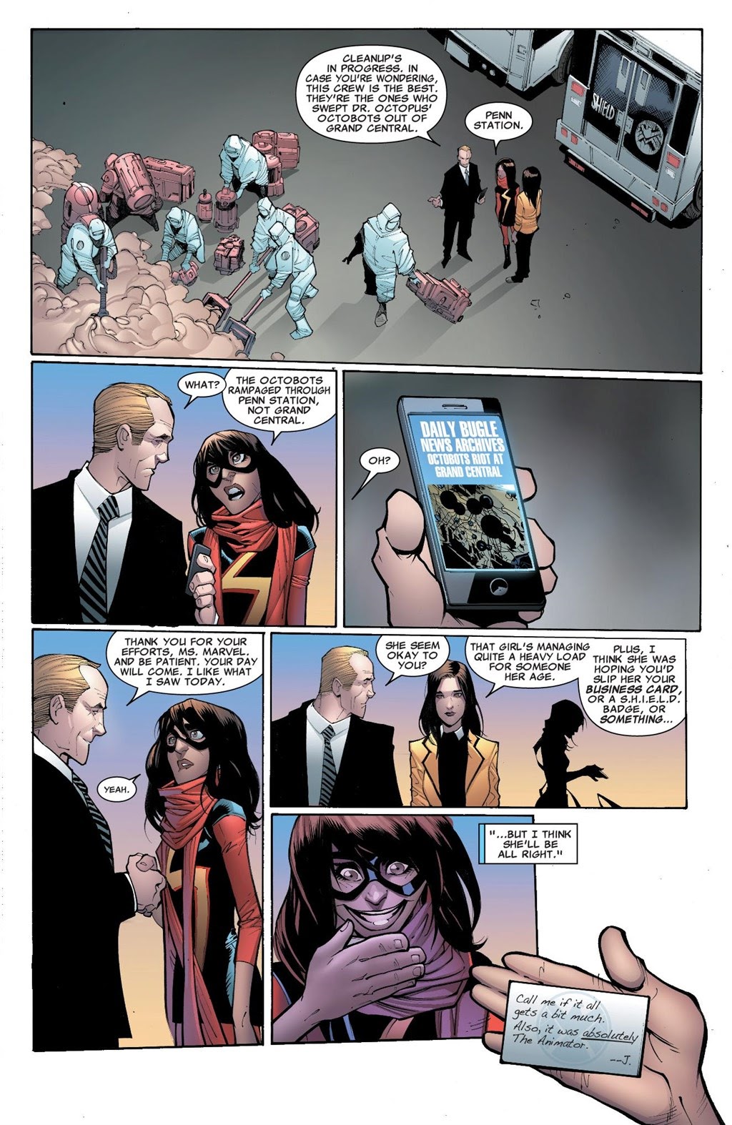 Read online Ms. Marvel Meets The Marvel Universe comic -  Issue # TPB (Part 2) - 37