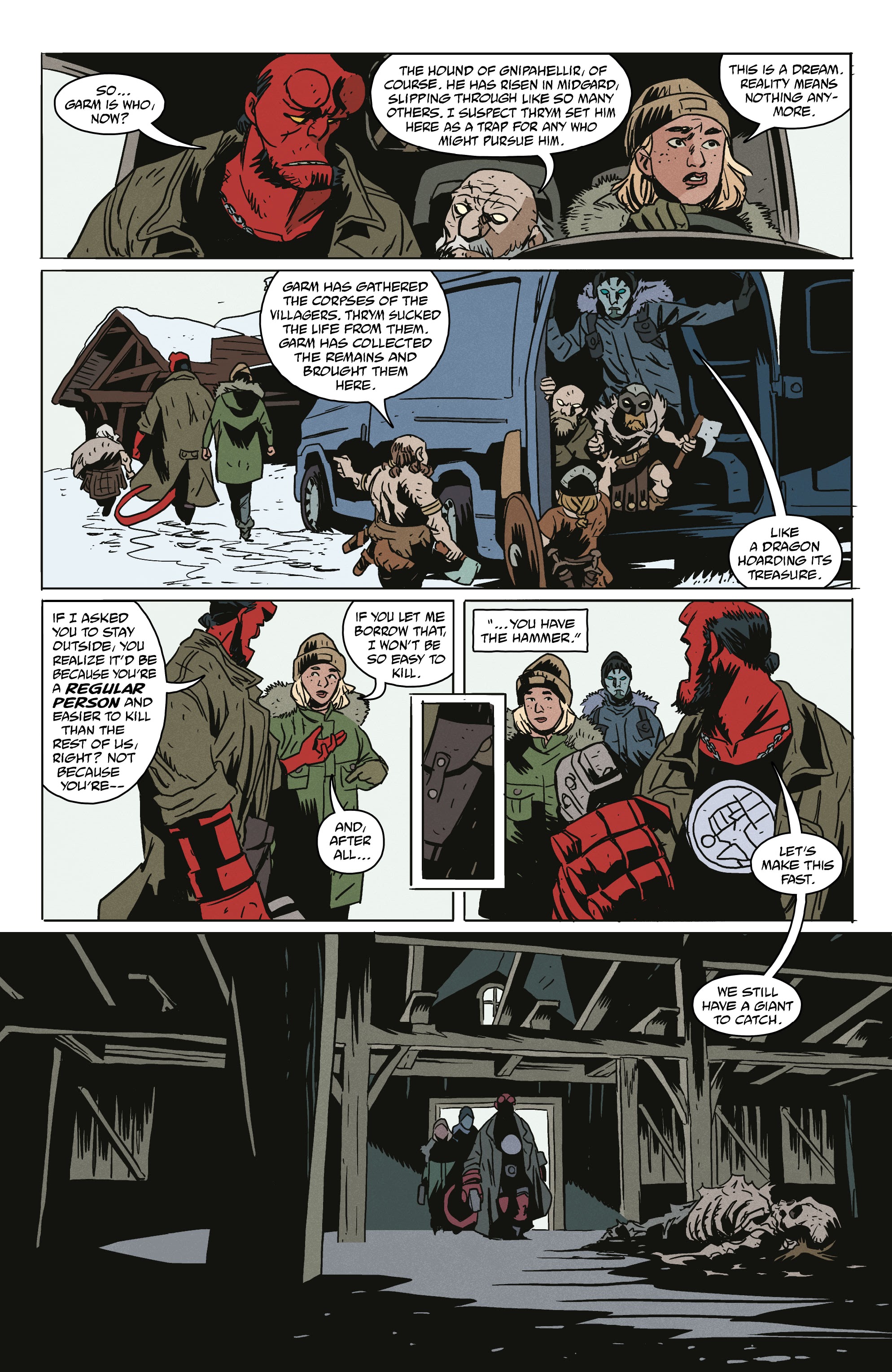 Read online Hellboy: The Bones of Giants comic -  Issue #3 - 16