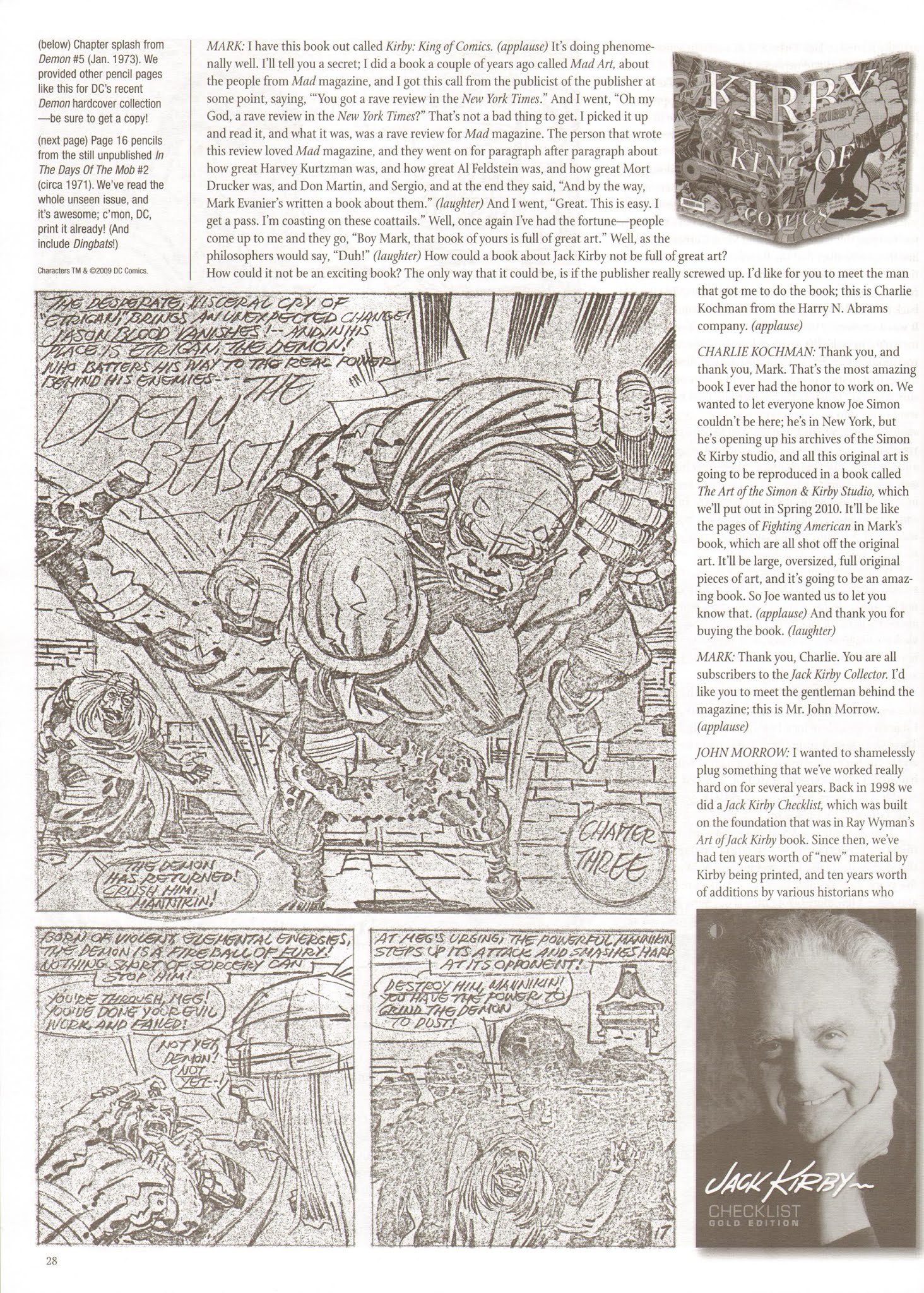 Read online The Jack Kirby Collector comic -  Issue #53 - 29
