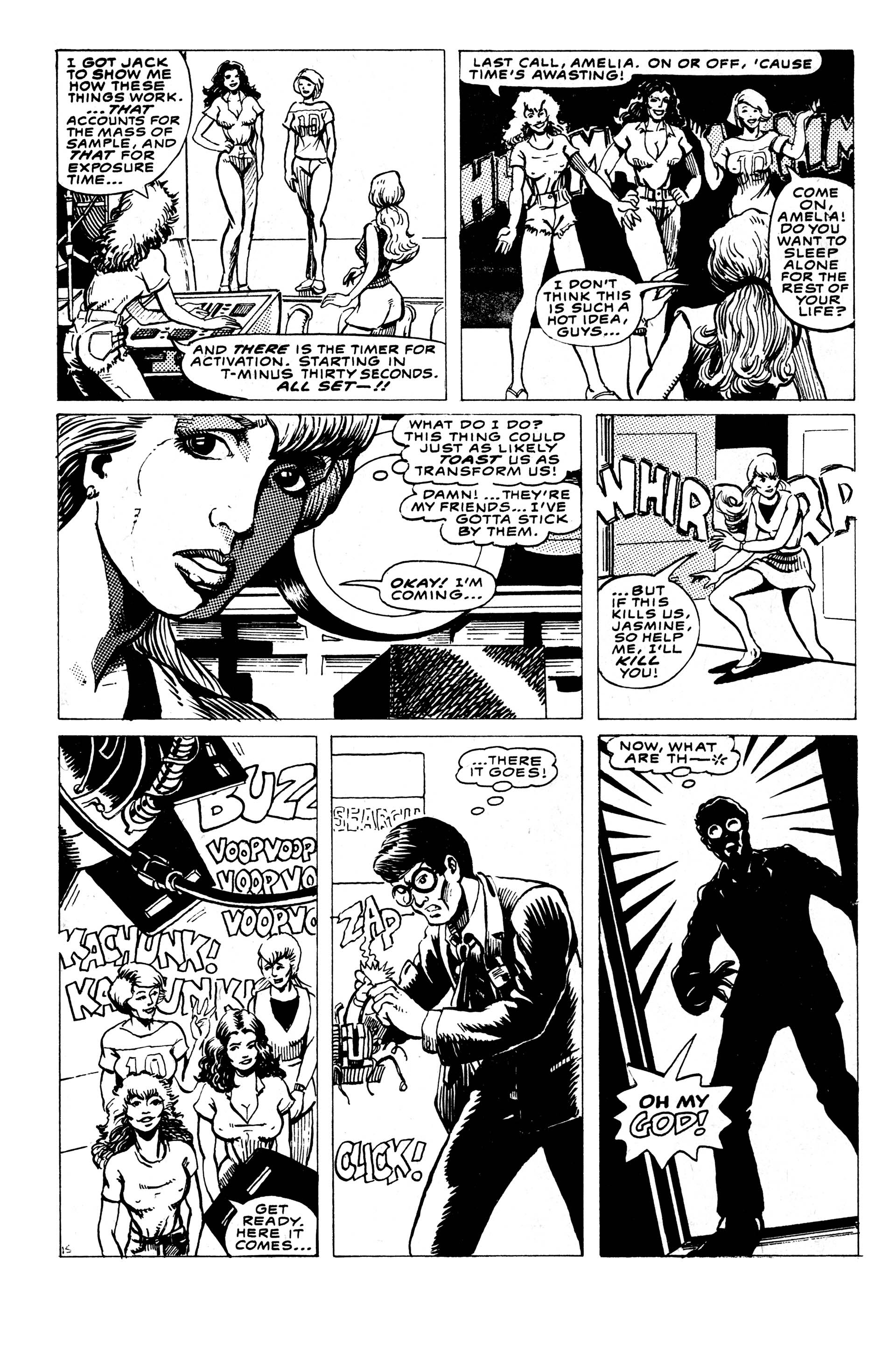 Read online Sultry Teenage Super Foxes comic -  Issue #1 - 19