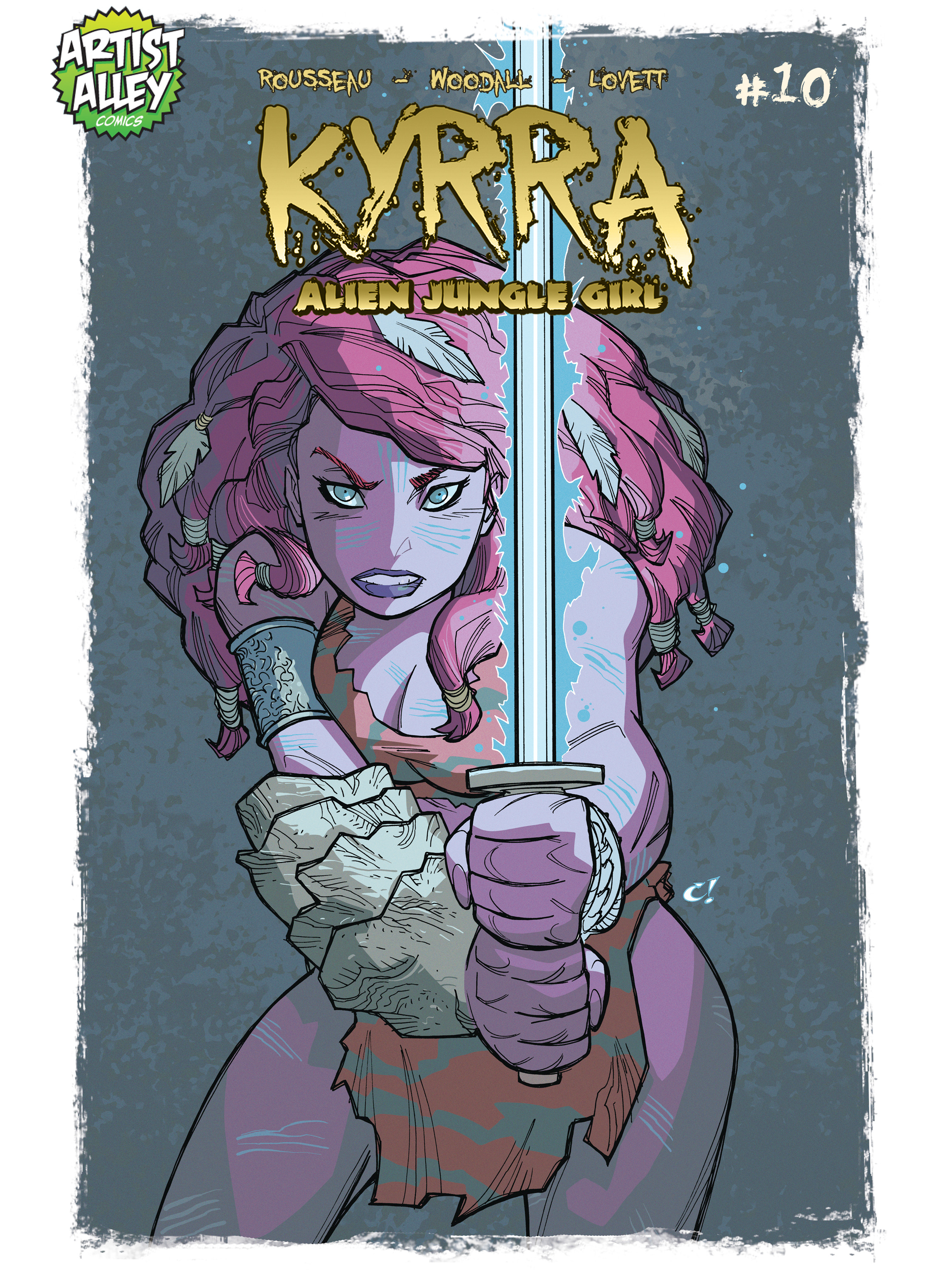 Read online Kyrra: Alien Jungle Girl comic -  Issue #10 - 1