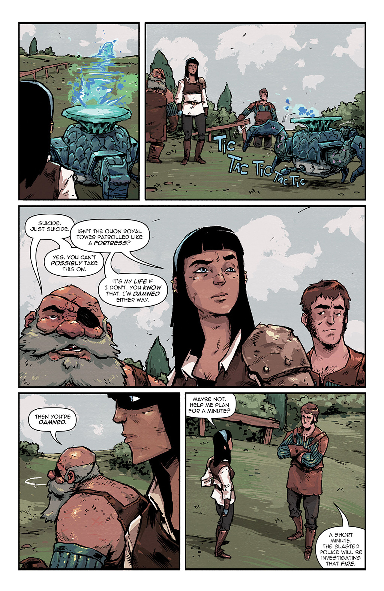 Read online Amala's Blade comic -  Issue #1 - 20